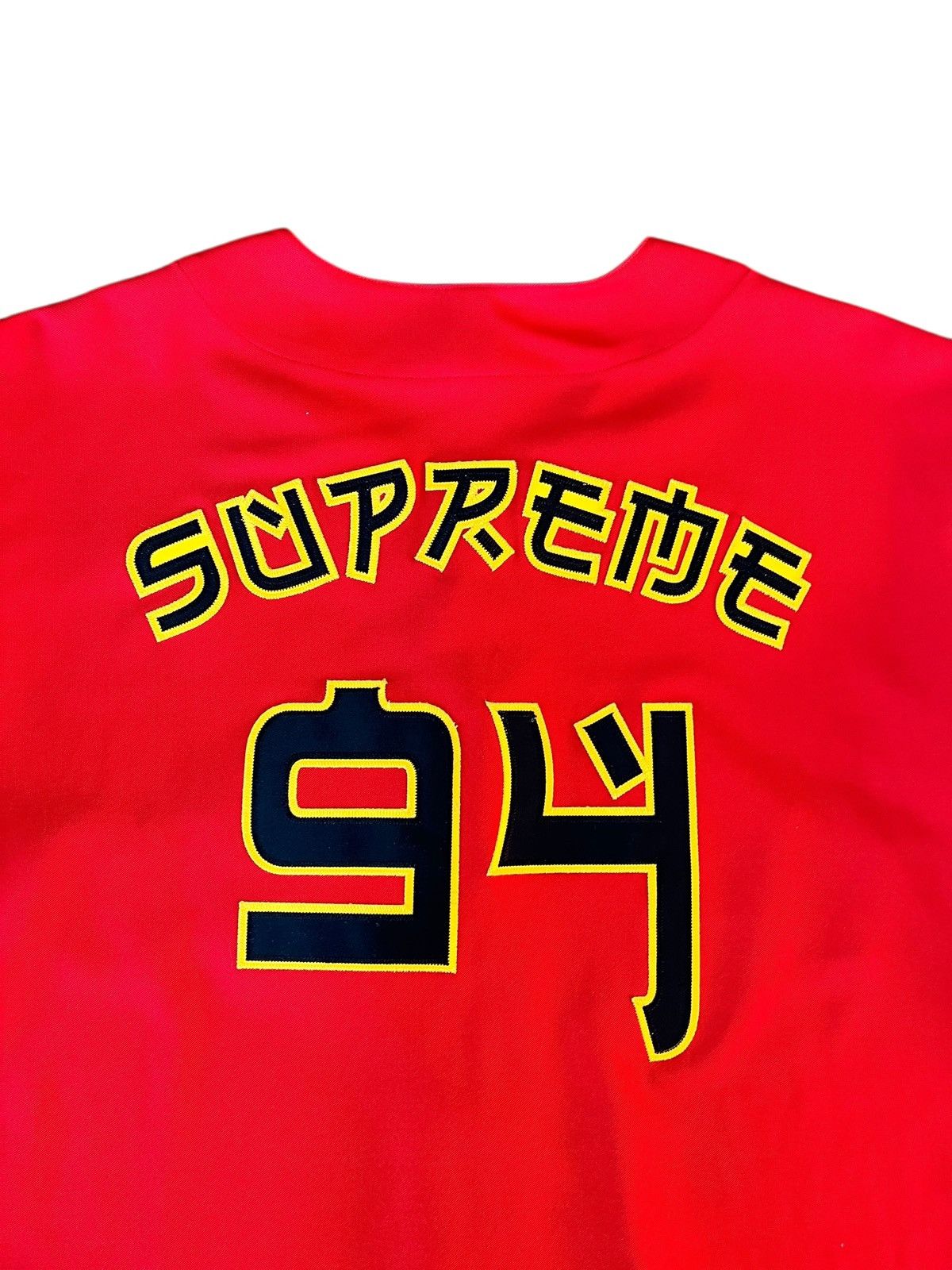 Supreme Supreme Red Rum Baseball Jersey Size US L / EU 52-54 / 3 - 5 Thumbnail