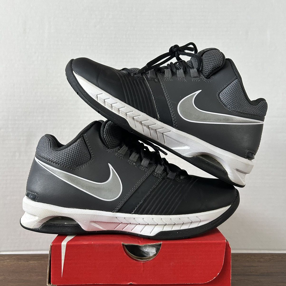 Nike Nike Air Visi Pro V NBK Baseball Shoes Black/Grey Size 8 Size US 8 / IT 38 - 8 Thumbnail