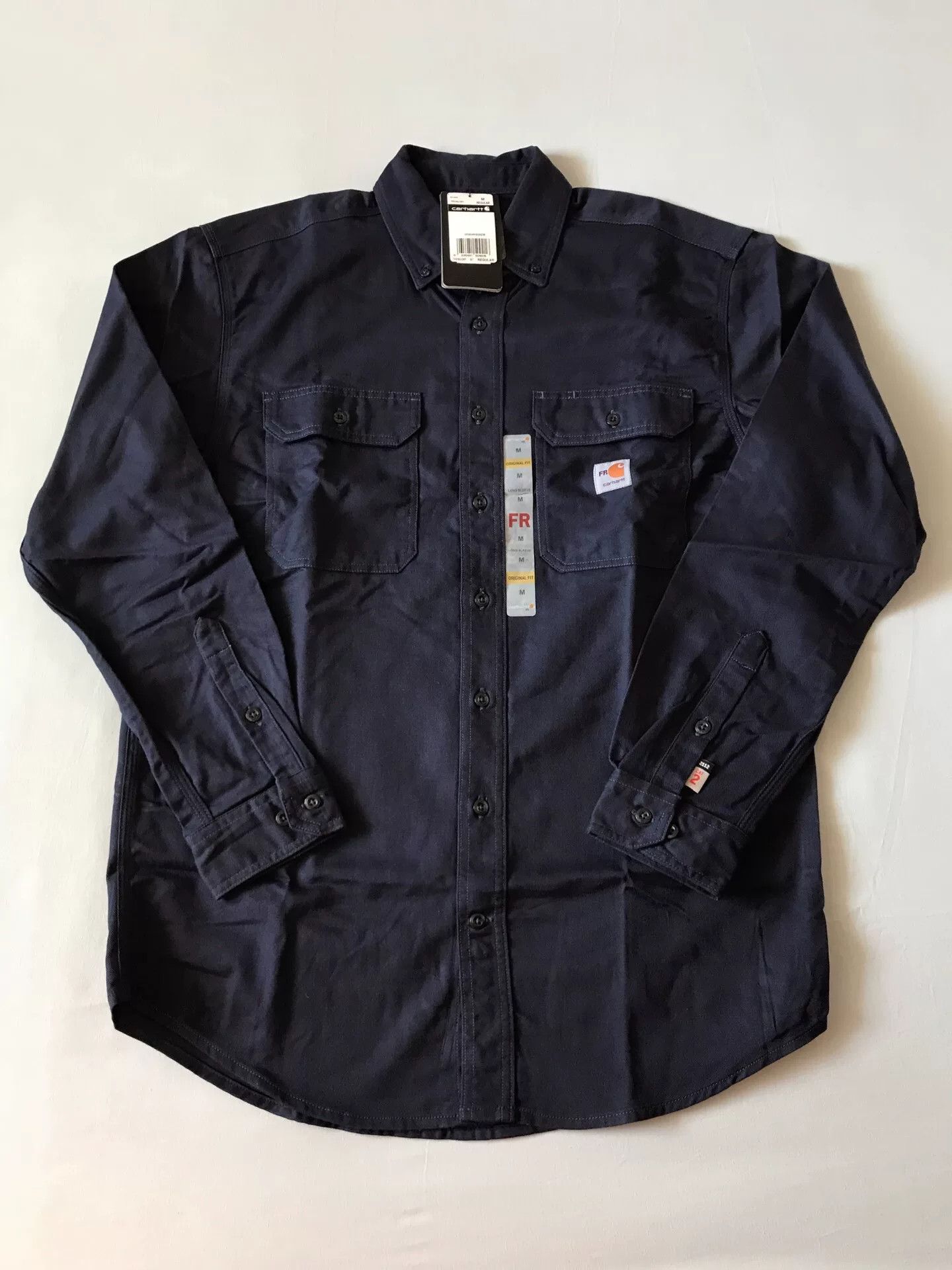 Carhartt Carhartt FRS160 FR Flame Resistant Work Shirt Size US M / EU 48-50 / 2 - 1 Thumbnail