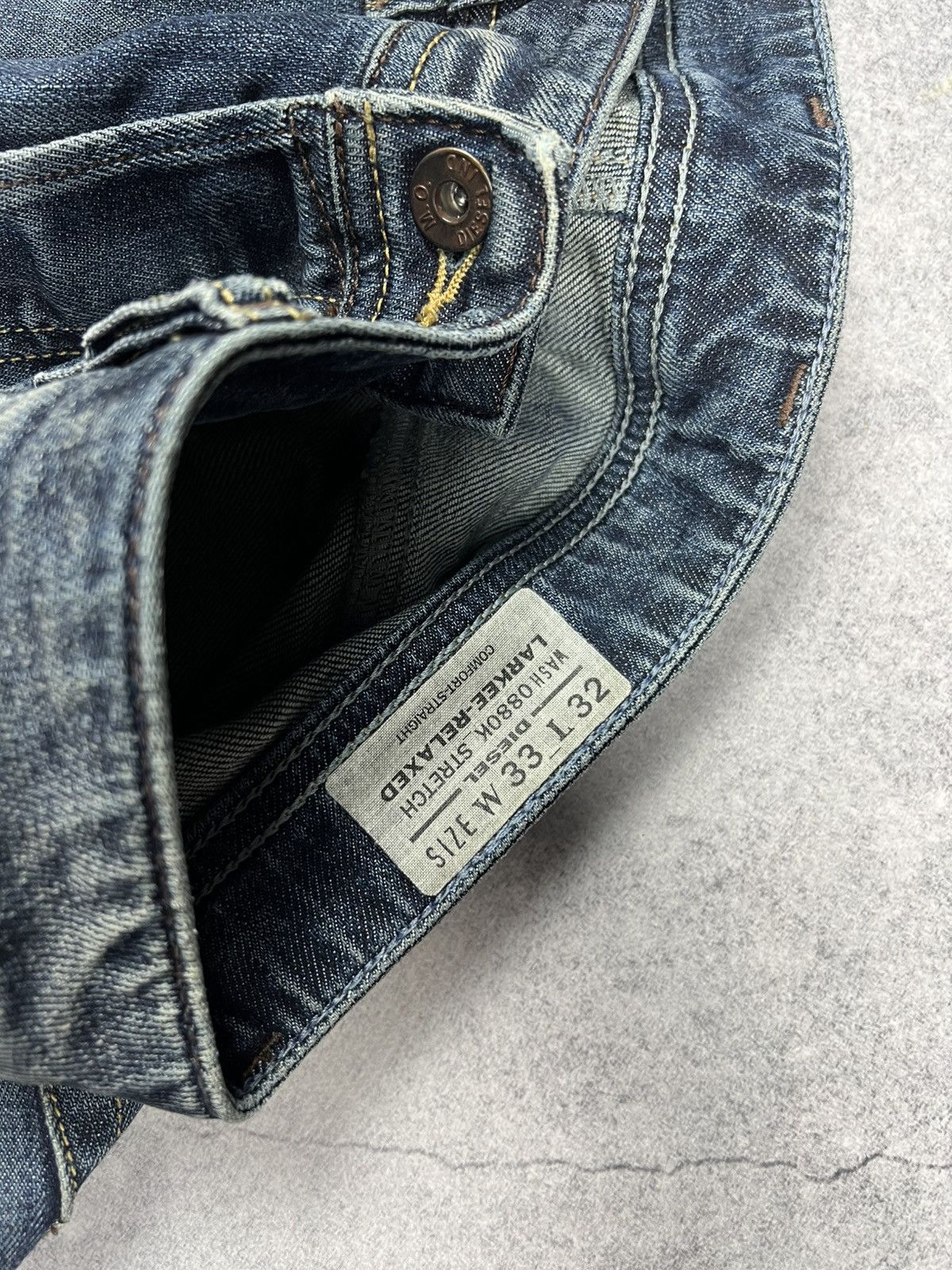 Diesel Y2K Diesel Faded Crash Trashed Distressed Denim Jeans Size US 33 - 5 Thumbnail