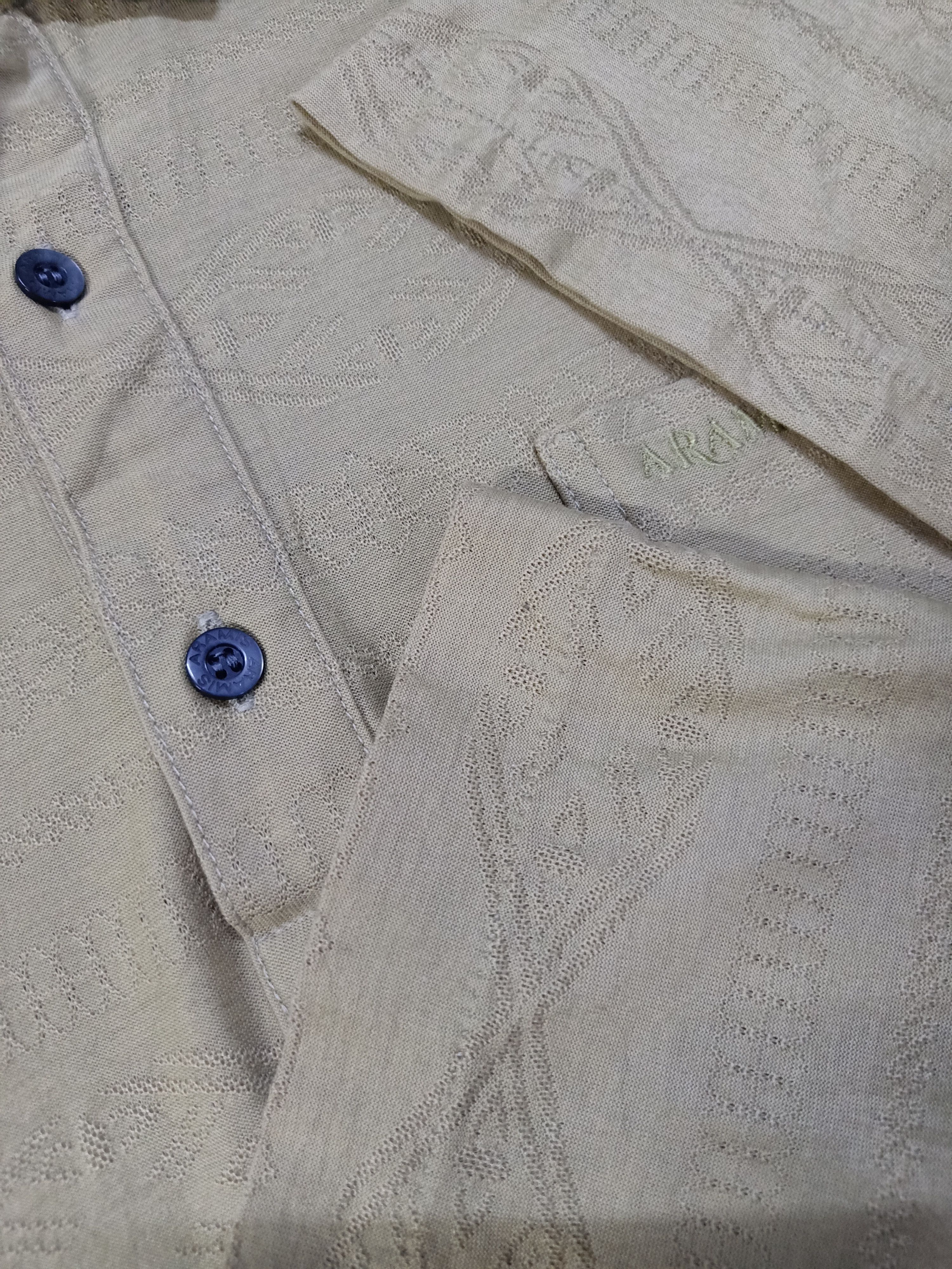 Japanese Brand Vintage 90s ARAMIS Japan Polo Shirt Rare Single Stitch Size US L / EU 52-54 / 3 - 5 Thumbnail