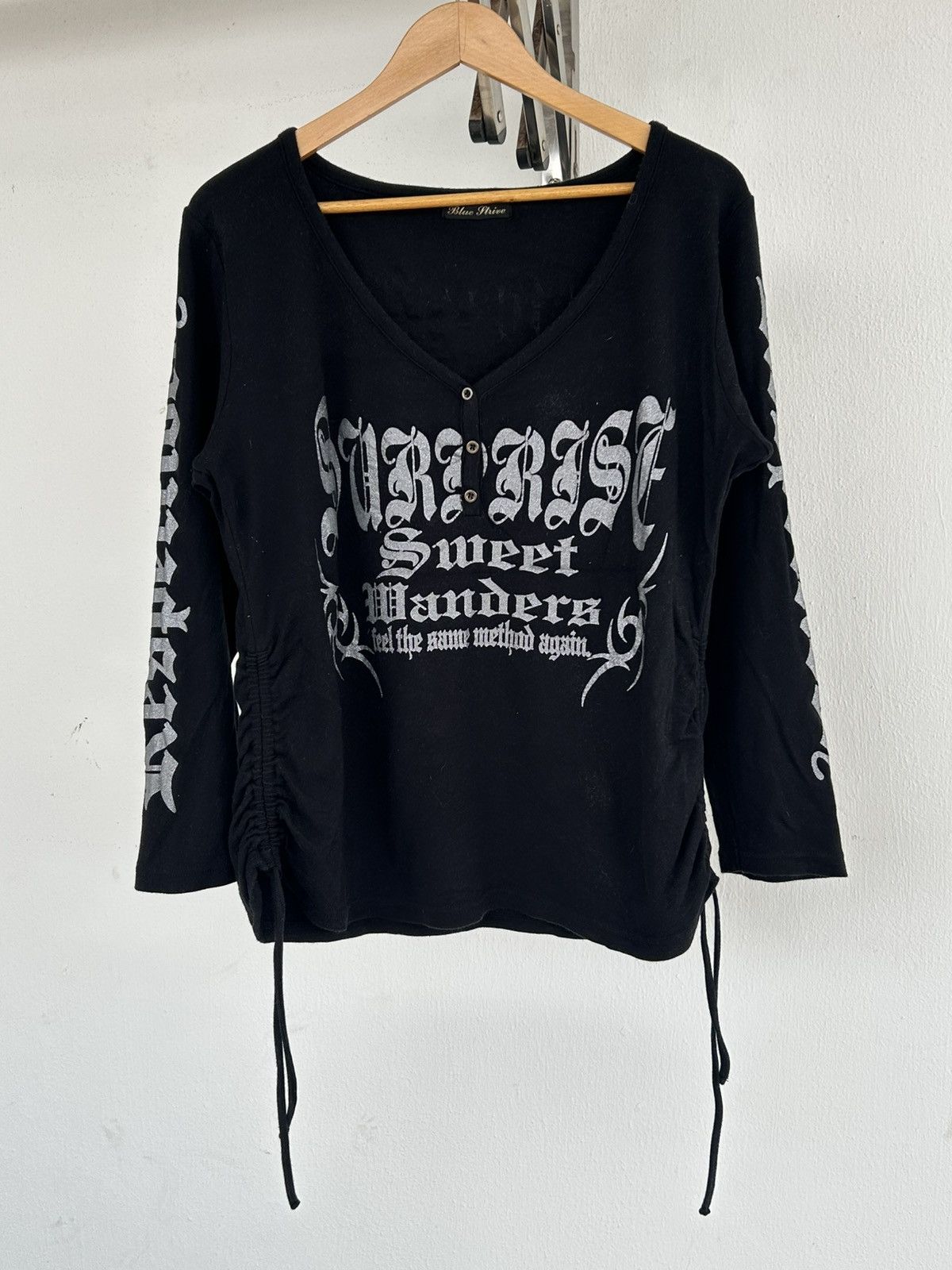 Japanese Brand Respectively Skull Backhit Japan Black Tee Size M / US 6-8 / IT 42-44 - 2 Thumbnail