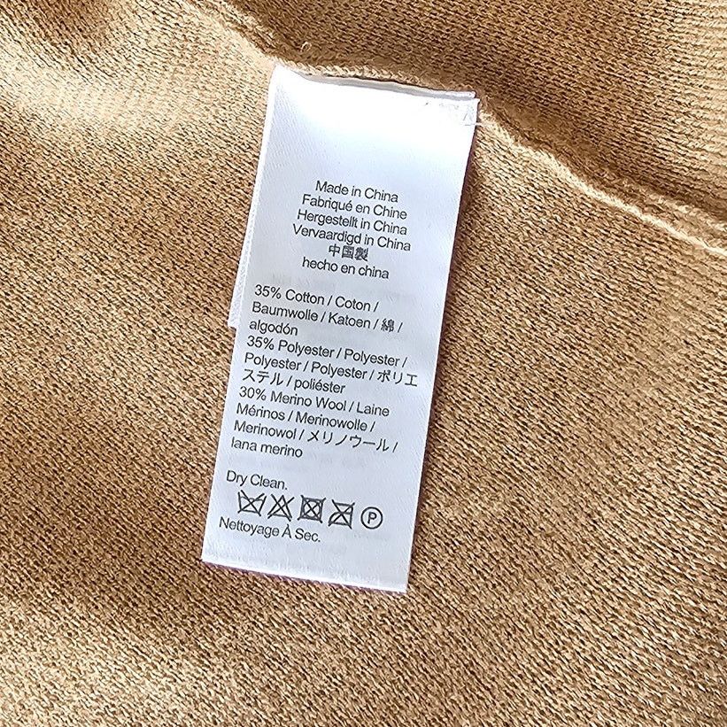 J.Crew EUC J. CREW Blend Khaki Elosie Knit Sweater Blazer Jacket L Size L / US 10 / IT 46 - 8 Thumbnail