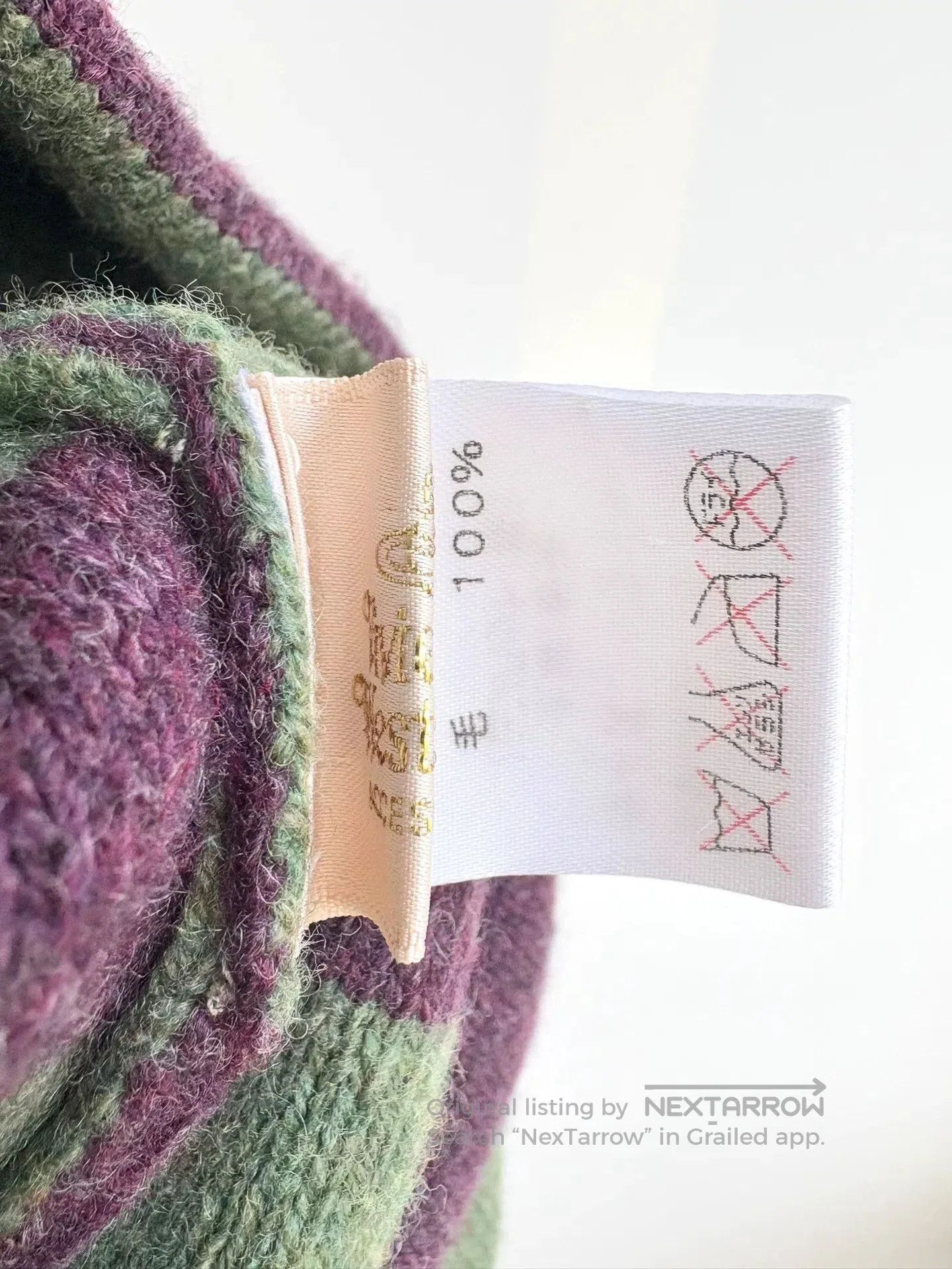 Vivienne Westwood vivienne westwood green striped earflap hat. Size ONE SIZE - 8 Thumbnail