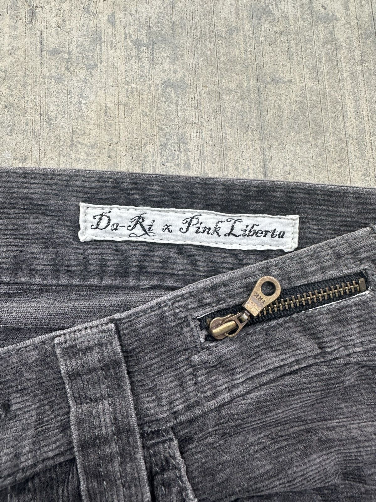 If Six Was Nine 2000s Rare Da-Ri X Pink Liberta patchwork corduroy flare Size US 30 / EU 46 - 5 Thumbnail