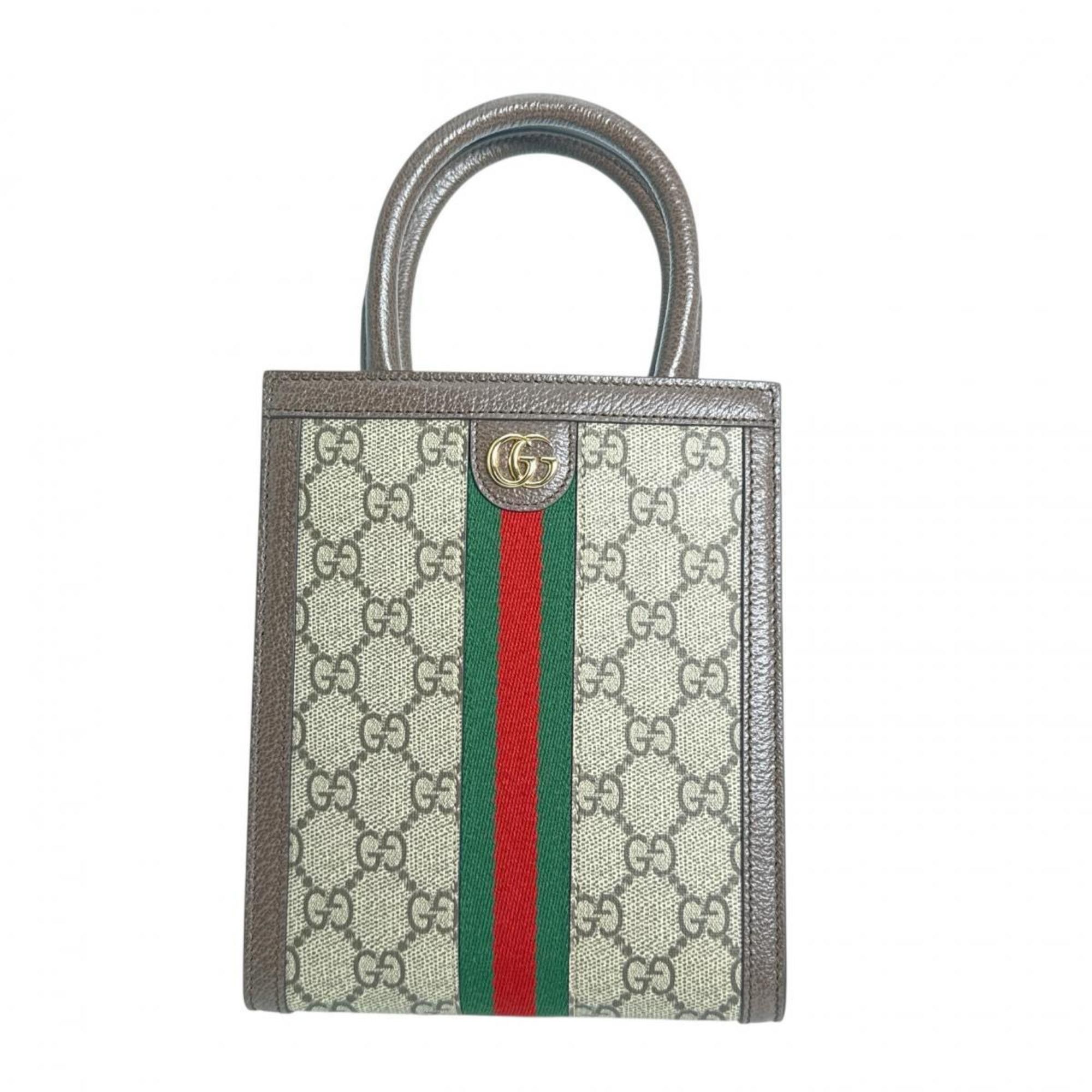 Gucci GUCCI Shoulder Bag GG Supreme Ophidia Canvas 772317 Beige Size ONE SIZE - 1 Thumbnail
