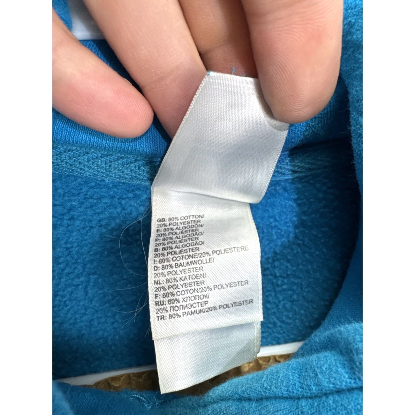 The North Face The North Face Pullover Hoodie Sweatshirt Womens XL Blue Logo Casual Outdoor Size XL / US 12-14 / IT 48-50 - 3 Thumbnail