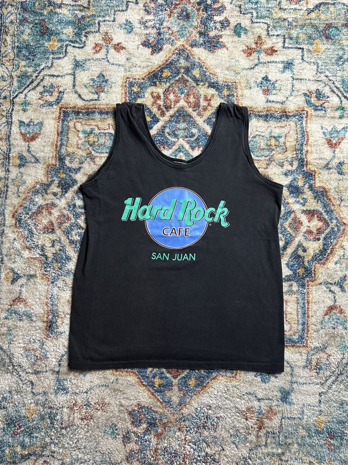 Hard Rock Cafe × Vintage Vintage Hard Rock Cafe Logo Tank Top Medium Size US M / EU 48-50 / 2 - 1 Thumbnail