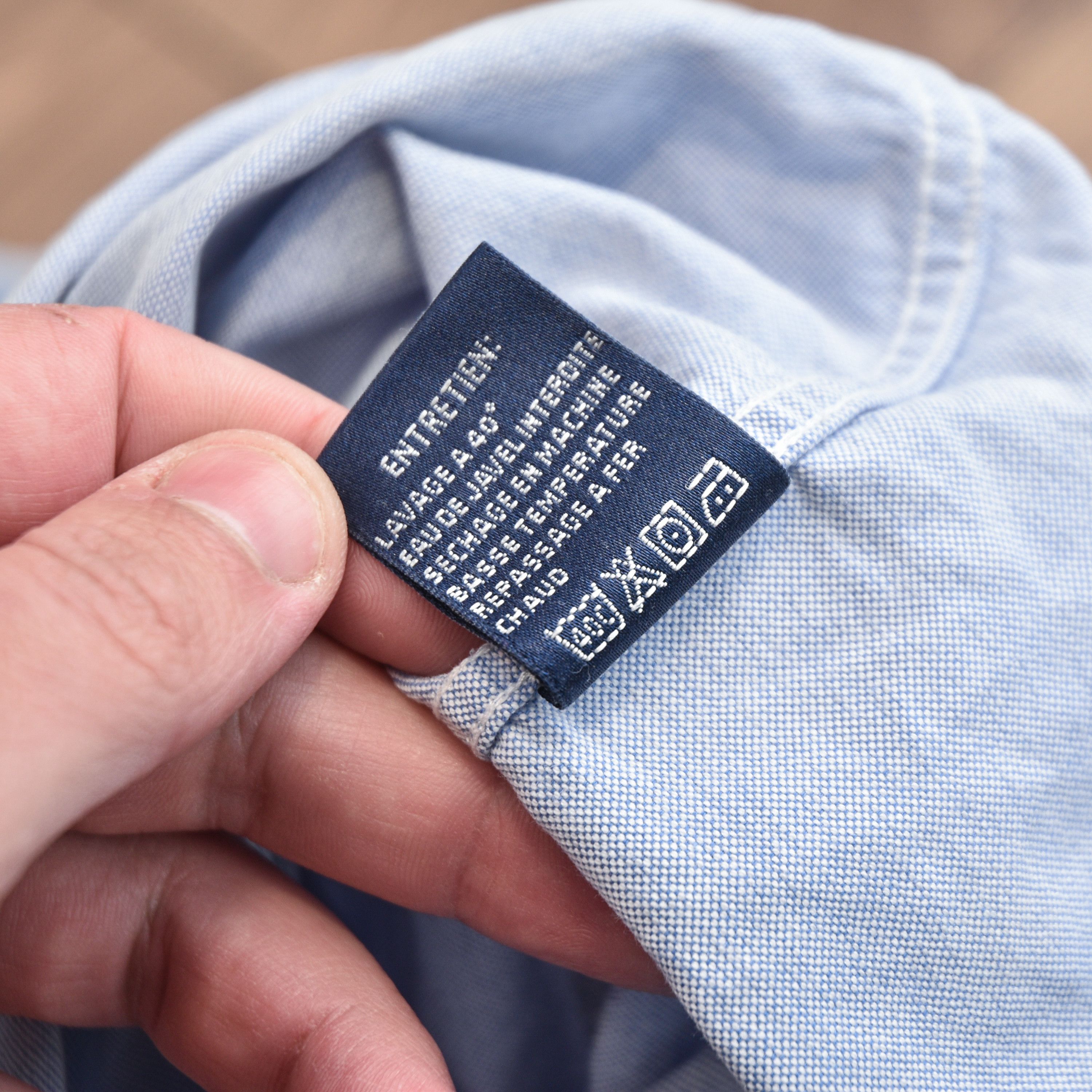 Ralph Lauren RALPH LAUREN Sport Light Blue Oxford Cotton Shirt Oversized Size S / US 4 / IT 40 - 14 Thumbnail