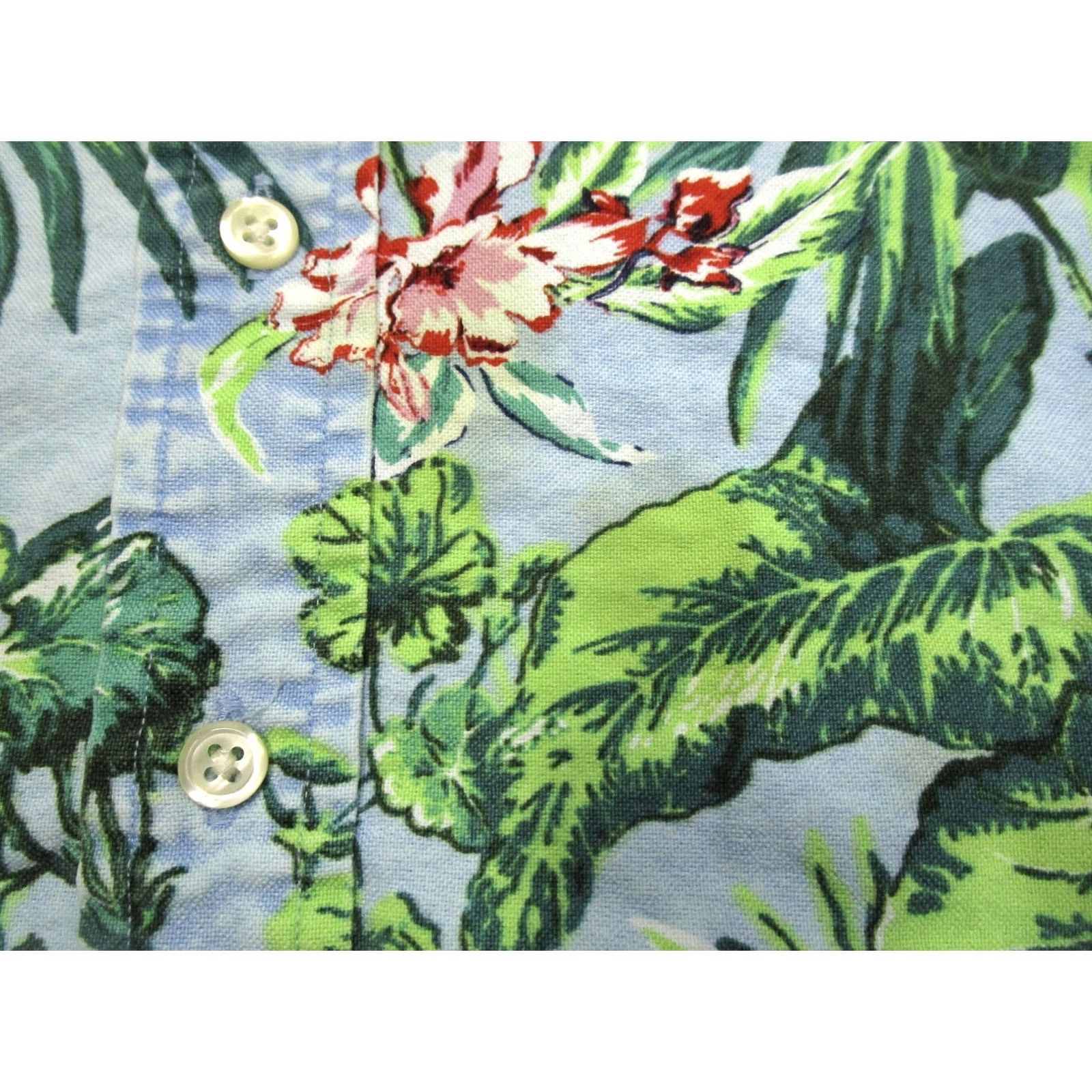 Ralph Lauren Ralph Lauren Shirt Mens Small Multicolor Hawaiian Floral Slim Fit Short Sleeve Button-Up Short Sleeve Casual Travel Mens Size US S / EU 44-46 / 1 - 3 Thumbnail