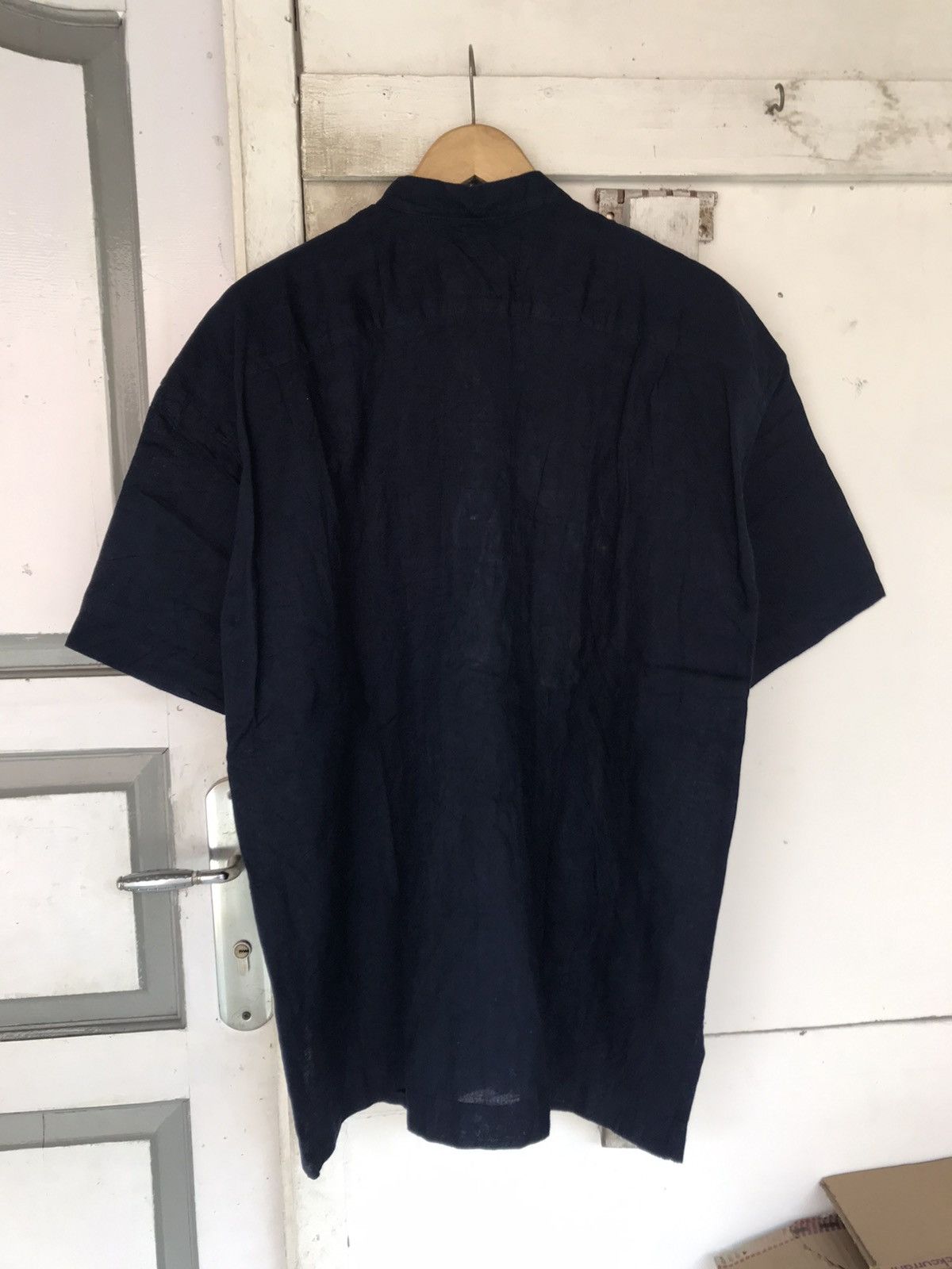 Issey Miyake Vintage Issey Miyake Hemp Shanghai Shirts Size US M / EU 48-50 / 2 - 2 Thumbnail