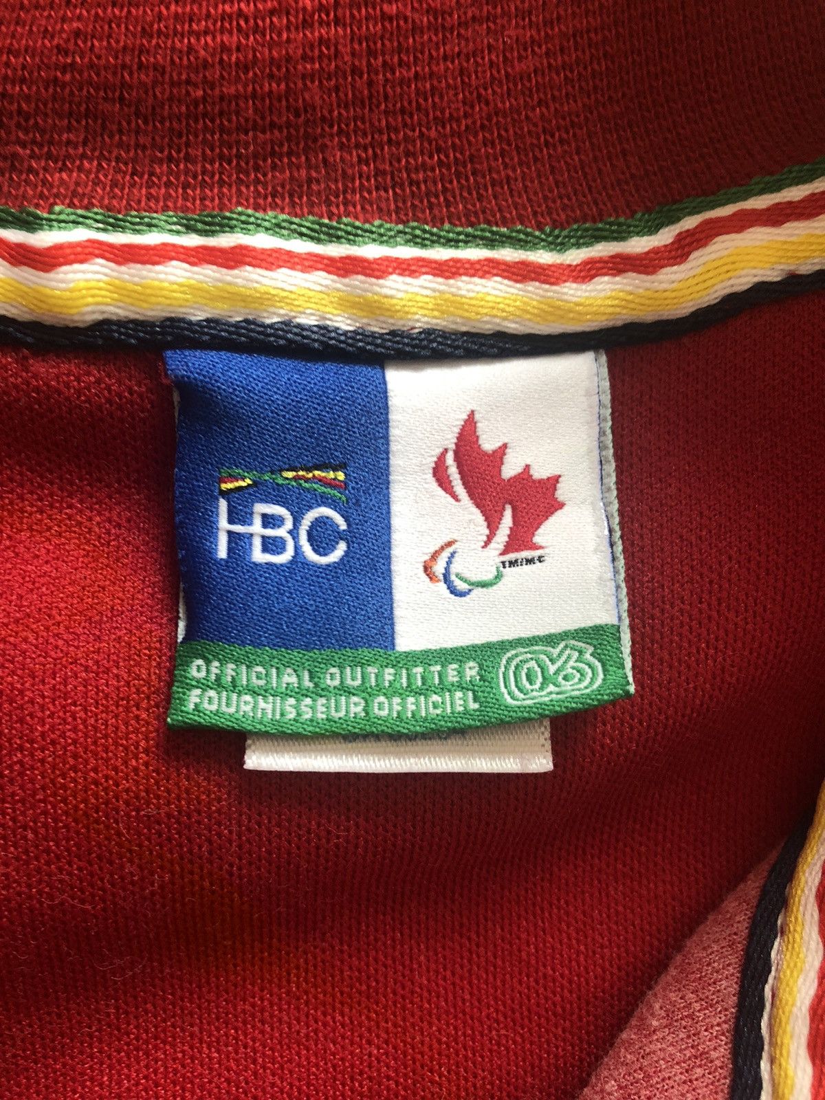 Vintage RARE 2006 TORINO OLYMPIC GAMES CANADA SPORT ZIP SWEATSHIRT Size US M / EU 48-50 / 2 - 6 Thumbnail