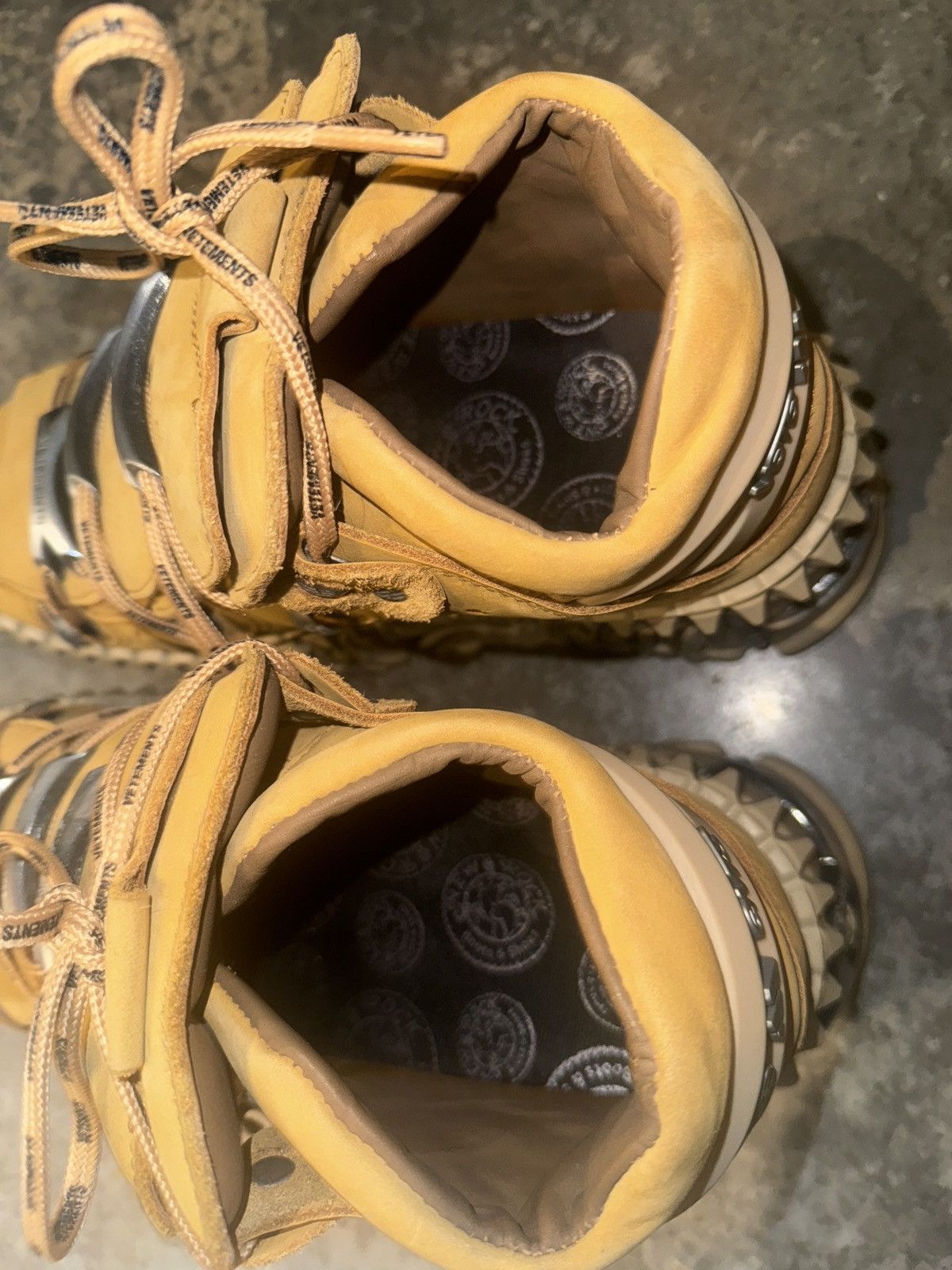New Rock × Vetements Vetements x New Rocks Tan Suede Size US 8.5 / EU 41-42 - 9 Thumbnail