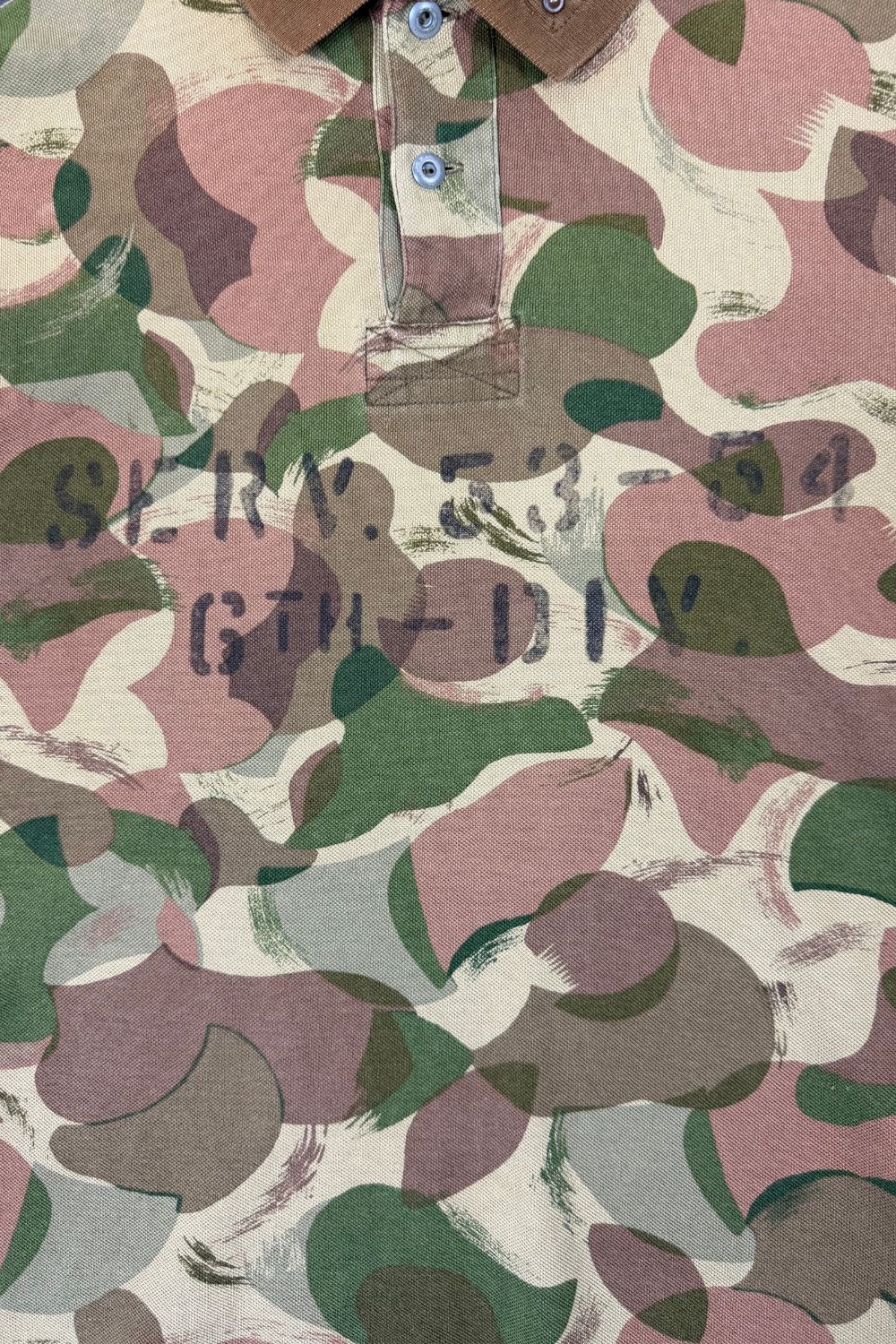ss11 Polo Ralph Lauren Camouflage Military Graphic Polo image 8
