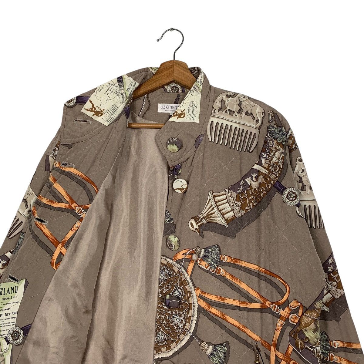 Japanese Brand Japanese Brand Az Emerger Art Design Jacket Size L / US 10 / IT 46 - 10 Thumbnail