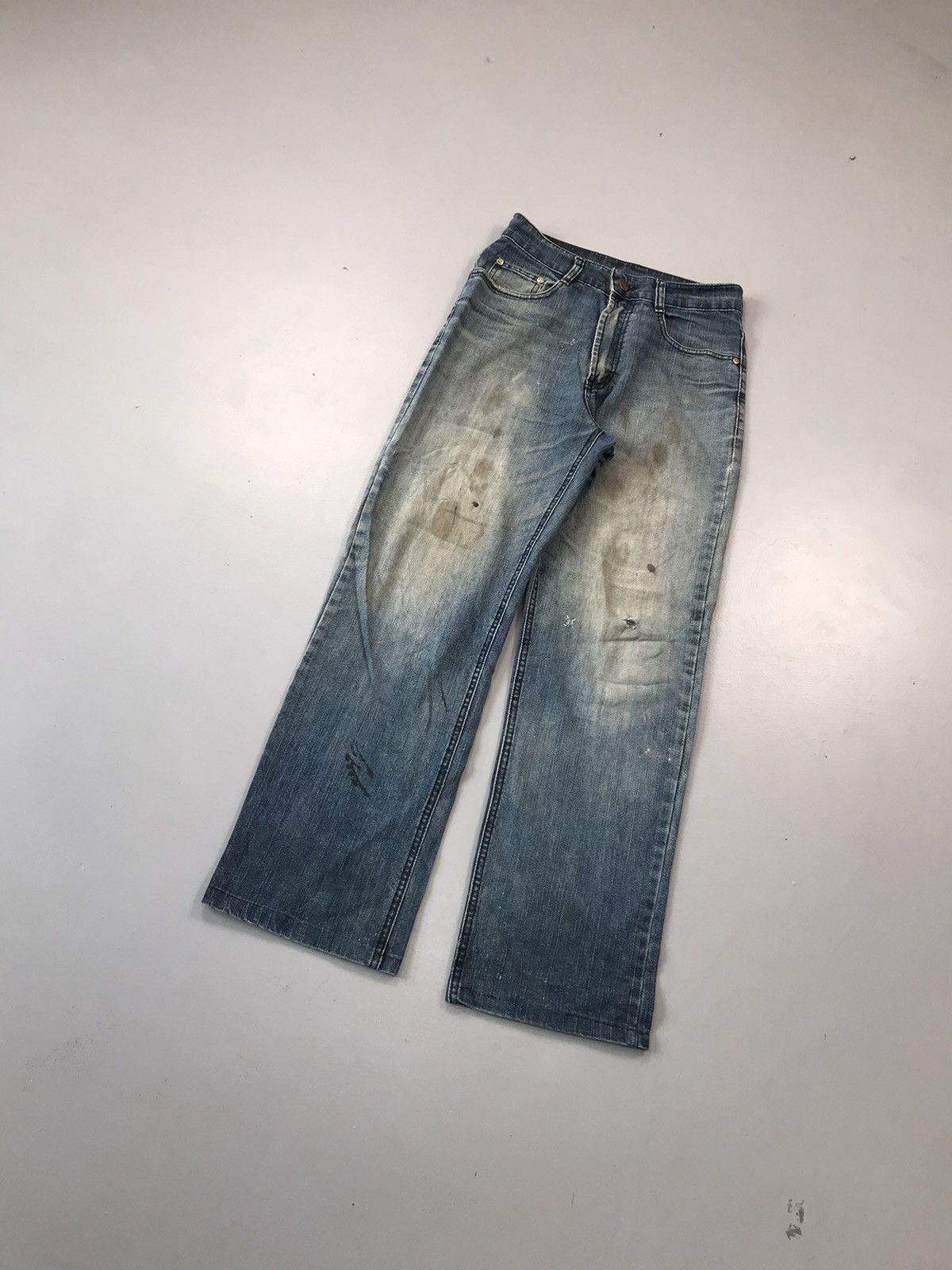 JNCO Vintage Enserhwa embroidered dusty denim Size 28" / US 6 / IT 42 - 3 Thumbnail