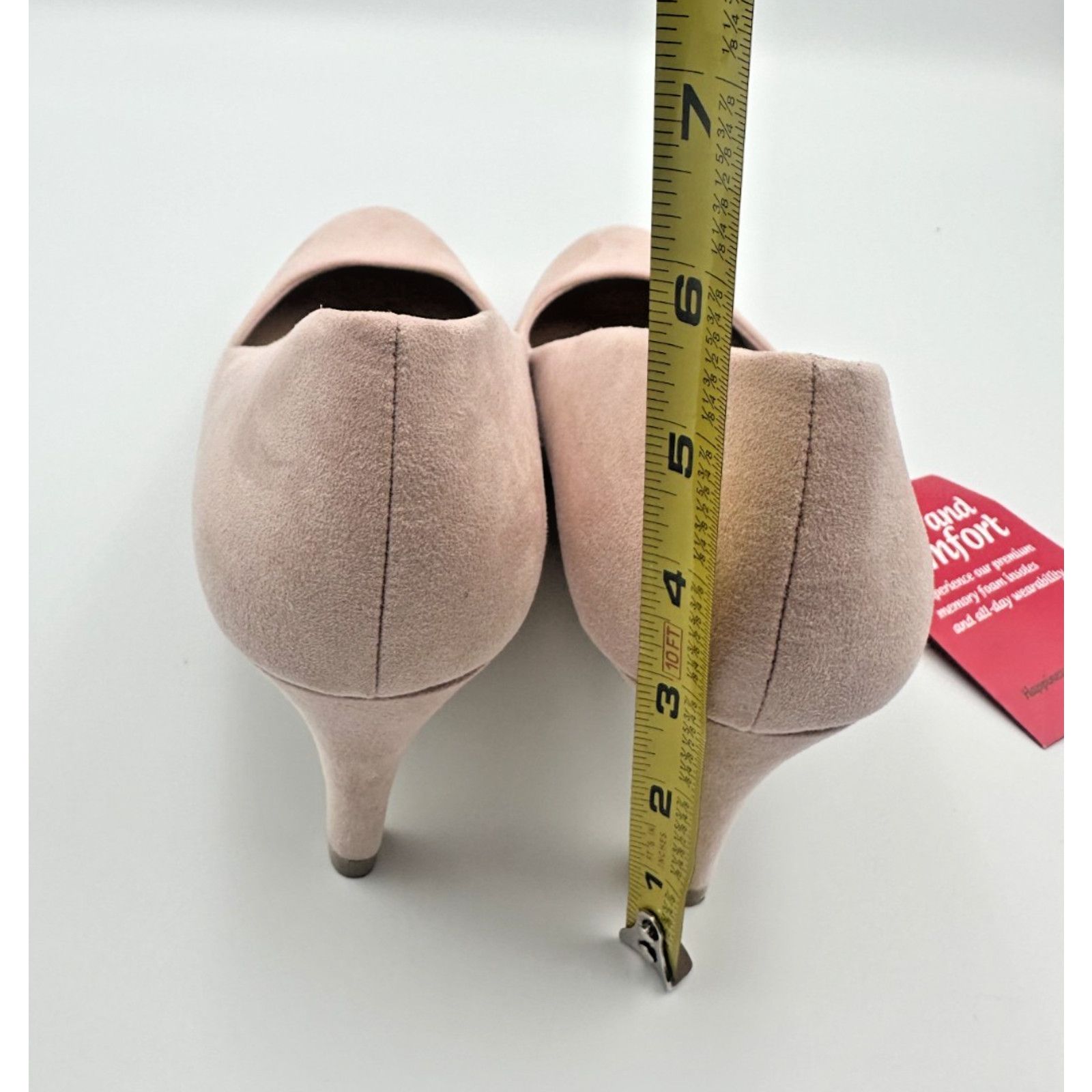 Other Dexflex Comfort Womens Round Toe Pump Heels Pink Size: 9w Size US 9 / IT 39 - 3 Thumbnail