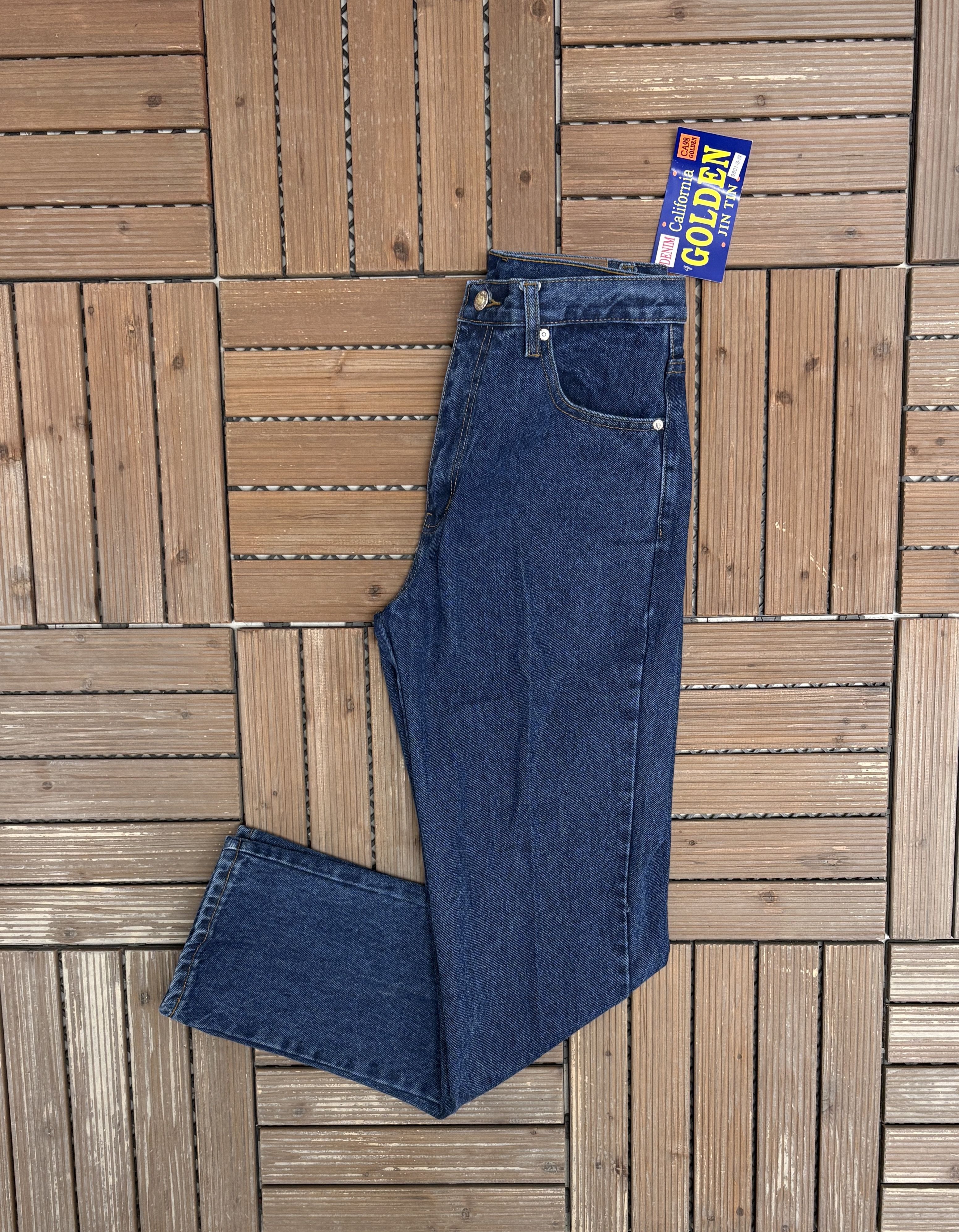 Vintage Golden Jeans Vintage Straight Leg Blue Denim Jeans Size US 30 / EU 46 - 1 Thumbnail