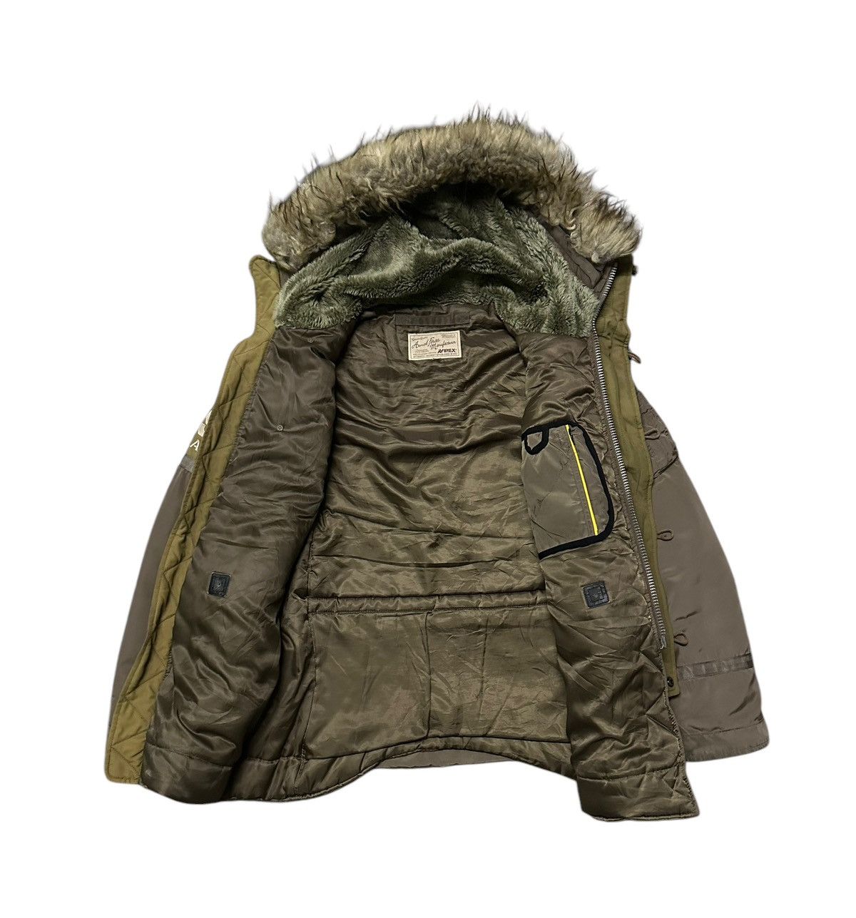 Avirex Avirex parka jacket hooded Size US L / EU 52-54 / 3 - 3 Thumbnail