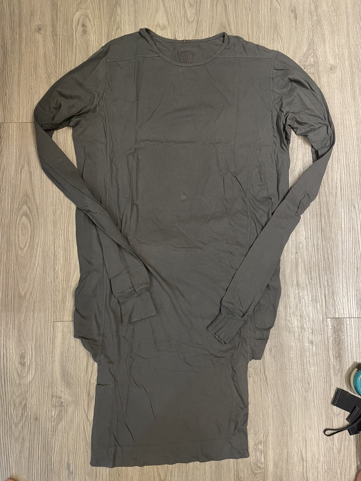 Rick Owens Drkshdw Rick Owens Geo Nylon LS Tee Size US L / EU 52-54 / 3 - 6 Thumbnail
