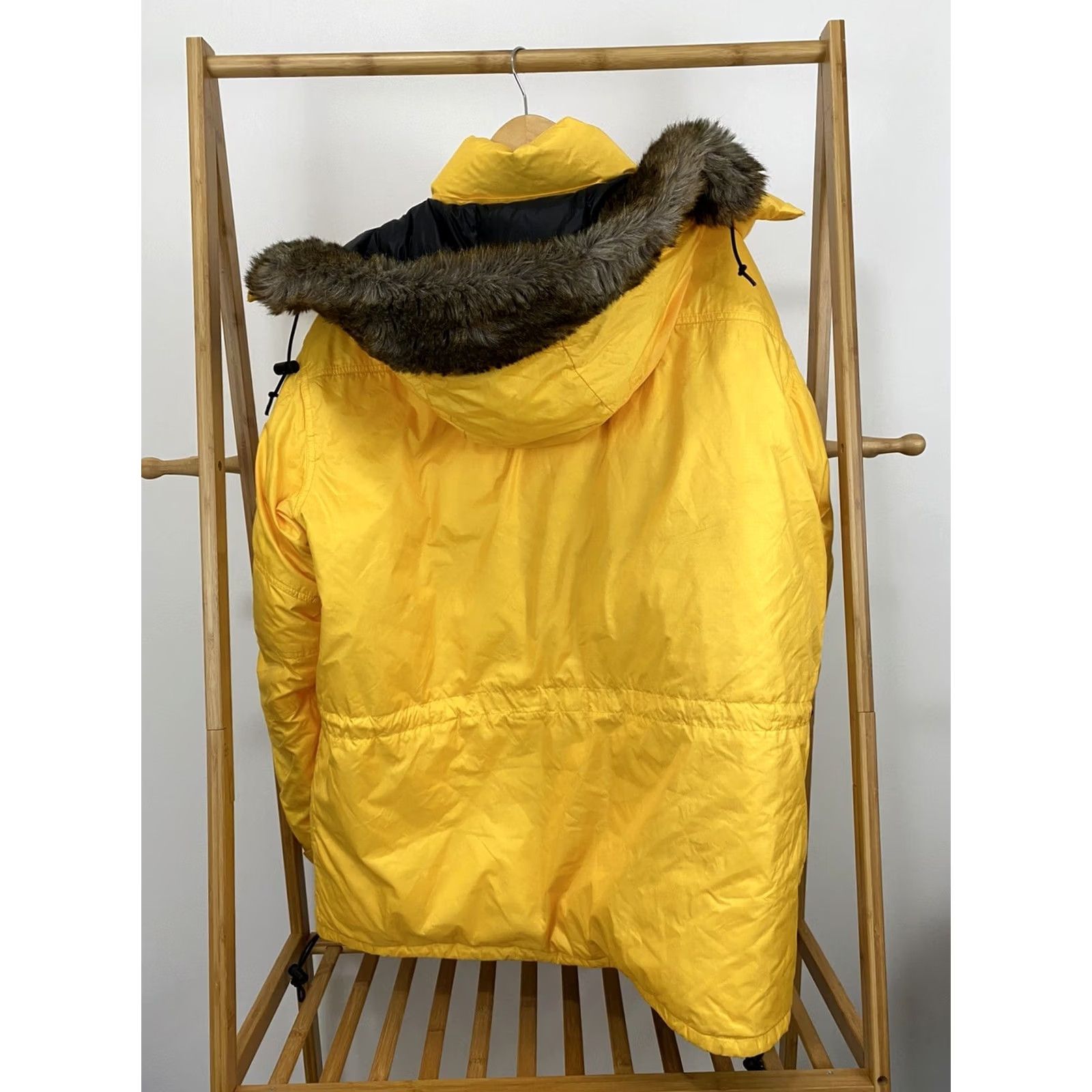 Vintage VTG Polo Sport Ralph Lauren 90s Ski Puffer Down Yellow Hooded Jacket XL Mens Hoodie? Size US XL / EU 56 / 4 - 2 Thumbnail