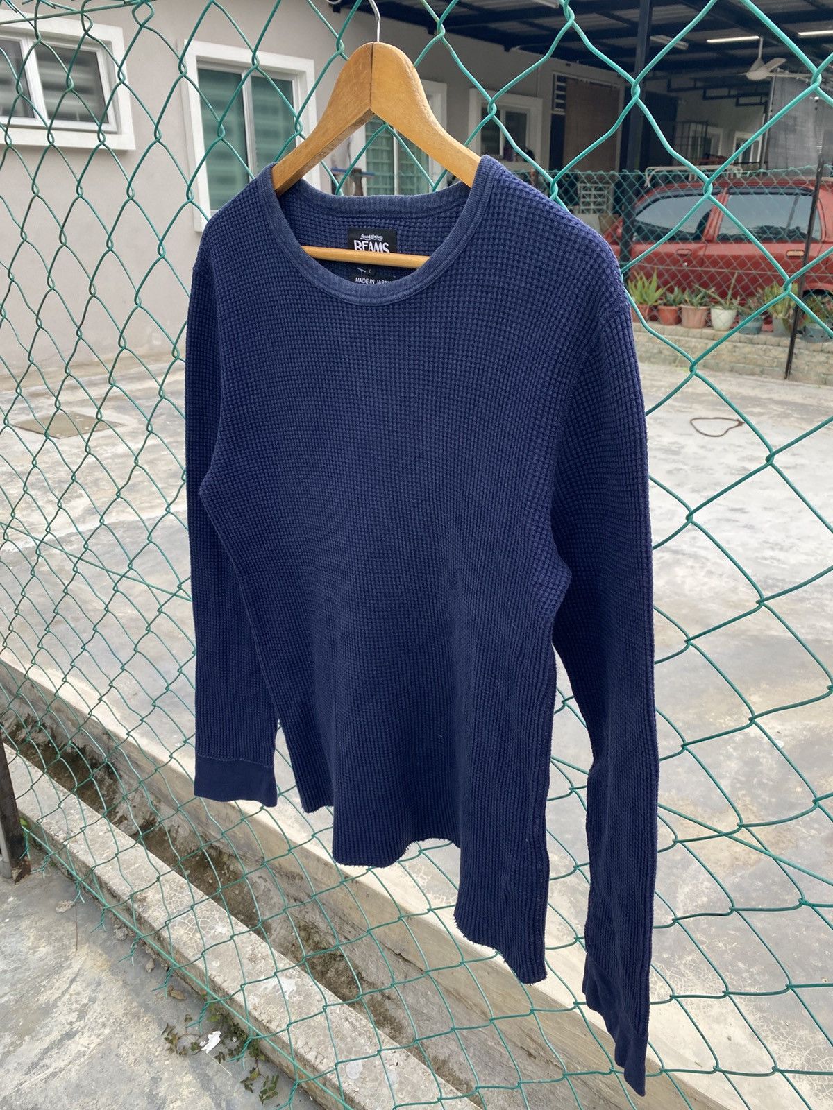 Beams Plus × Japanese Brand Beams long sleeve sweater Size L / US 10 / IT 46 - 3 Thumbnail