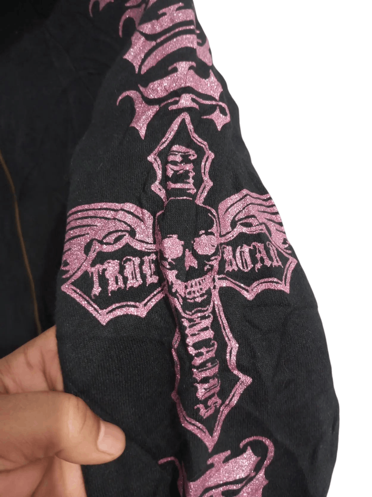 20471120 Vintage Galmourous punk angles hoodie Size US S / EU 44-46 / 1 - 5 Thumbnail