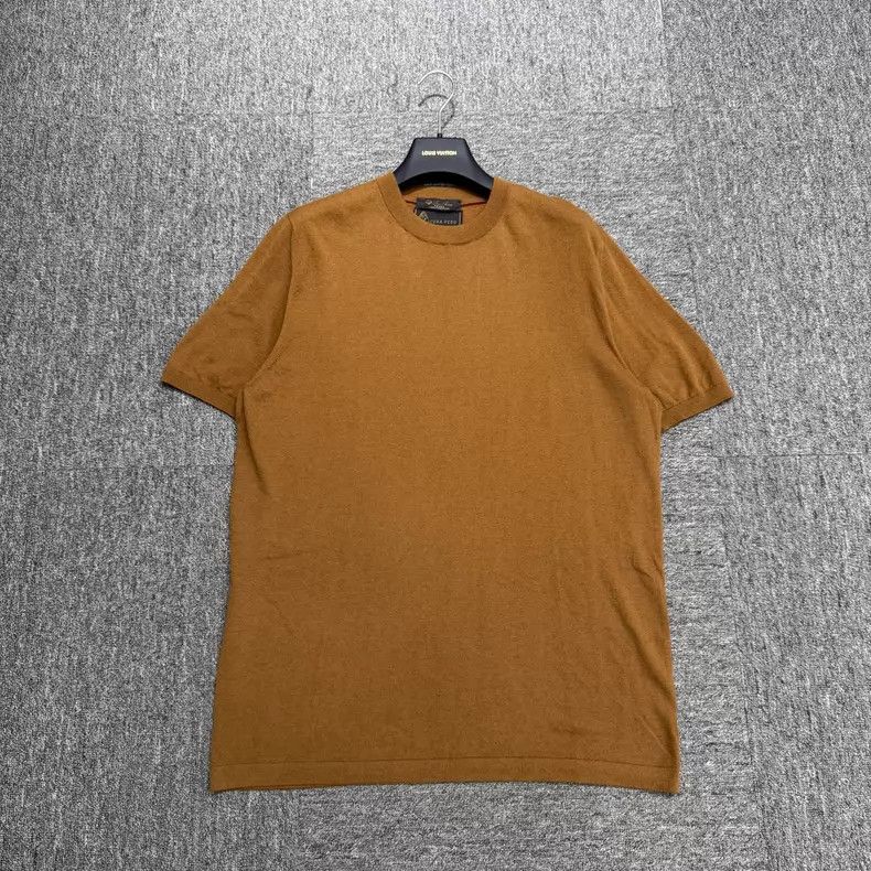 Loro Piana Loro Piana VICUNA Alpaca Knit Short Sleeve Size US M / EU 48-50 / 2 - 1 Thumbnail