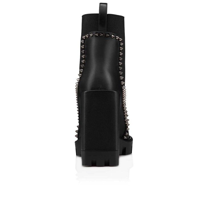 Christian Louboutin o1s1wg110924 Out Line Spikes Boots in Black Size US 9 / IT 39 - 4 Thumbnail