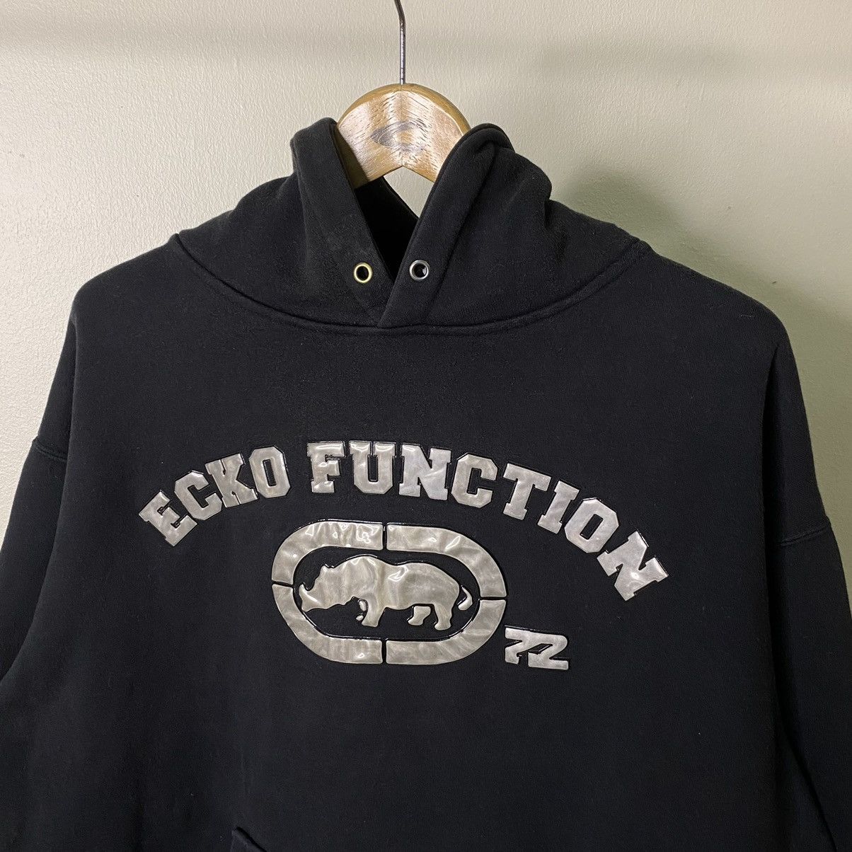 Ecko Unltd. × Vintage Vintage Y2K Ecko Function Big Logo Hoodie Size US L / EU 52-54 / 3 - 2 Thumbnail
