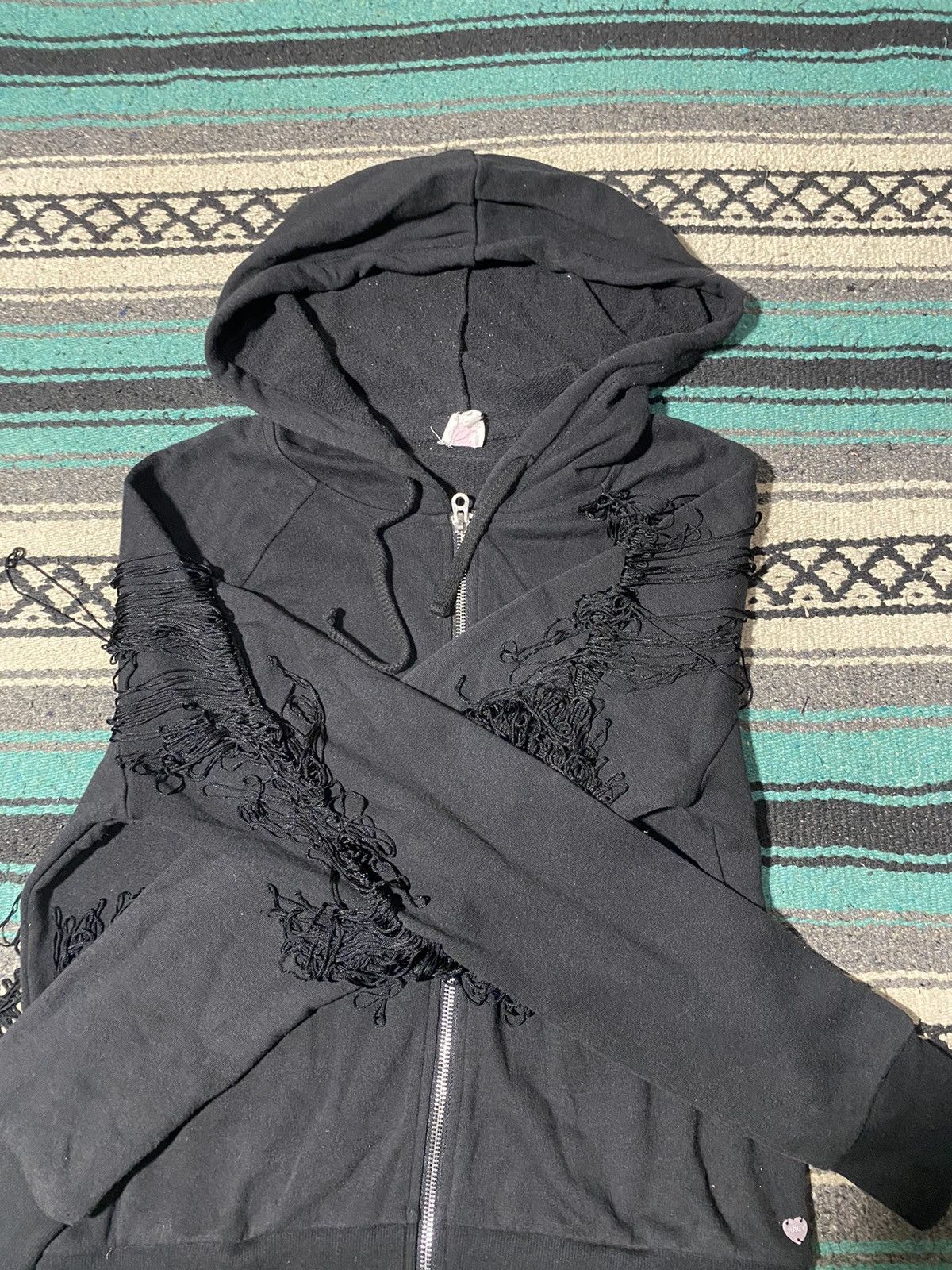 Juicy Couture Juicy Couture Etnhic Fringe Zip Hoodie Size M / US 6-8 / IT 42-44 - 4 Thumbnail