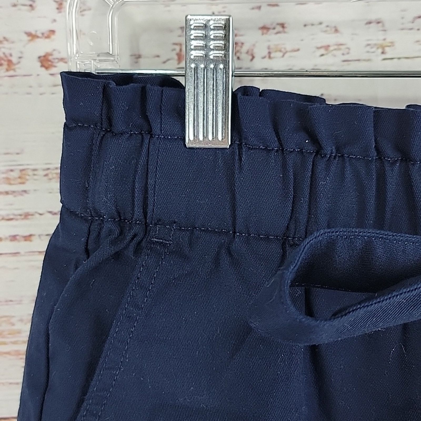 J.Crew J Crew Navy Paperbag Chino Shorts Size 2 Size 26" / US 2 / IT 38 - 3 Thumbnail