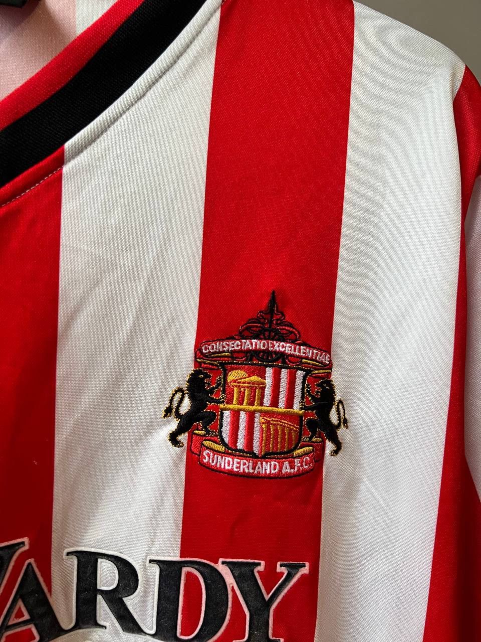 Nike 2000/2002 SUNDERLAND FC HOME SOCCER JERSEY FOOTBALL SHIRT XL Size US XL / EU 56 / 4 - 6 Thumbnail