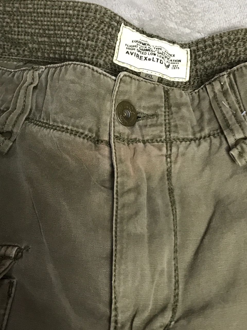 Avirex × Japanese Brand Avirex Military Cargo Cropped Bush Pants Size US 38 / EU 54 - 8 Thumbnail