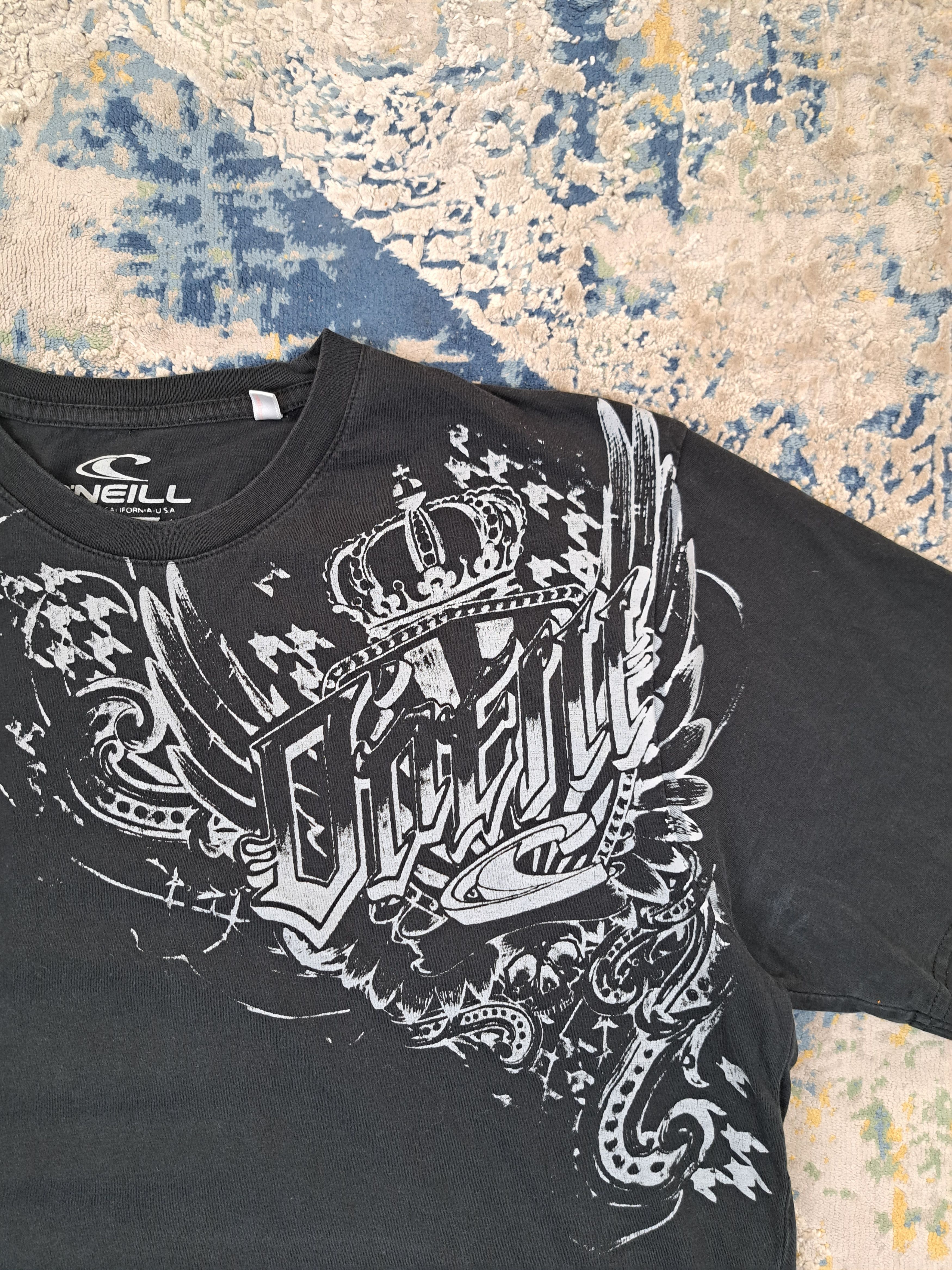 O'Neill Crazy y2k Oneill Affliction Style Fullprint Tee MMA Drip Size US L / EU 52-54 / 3 - 3 Thumbnail