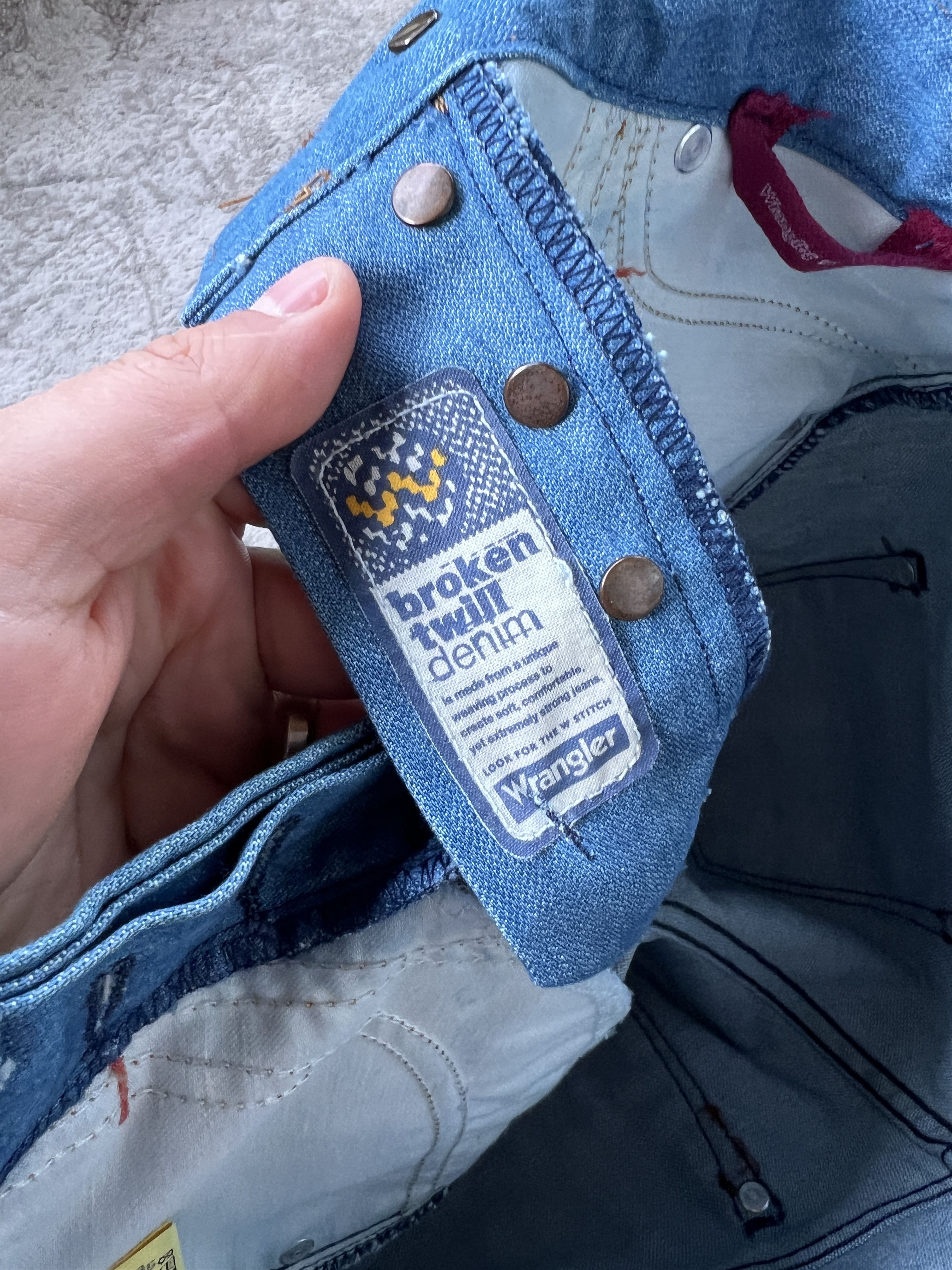 Wrangler Wrangler Super Blue Bella Jeans Size 26" / US 2 / IT 38 - 9 Thumbnail