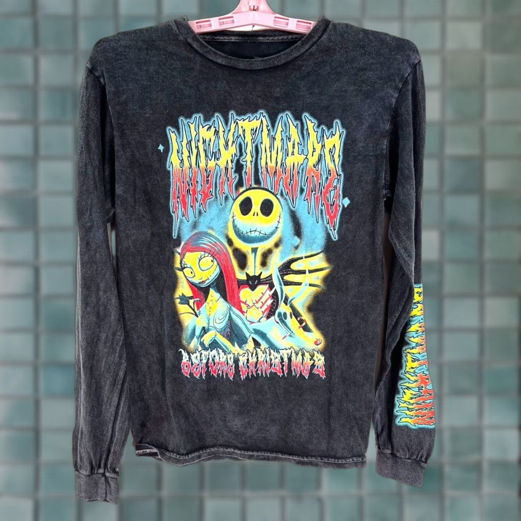 Burton VINTAGE Burton Nightmare Before Christmas Long Sleeve Shirt Adult Size S Black Graphic Christmas Mens Size US S / EU 44-46 / 1 - 1 Thumbnail