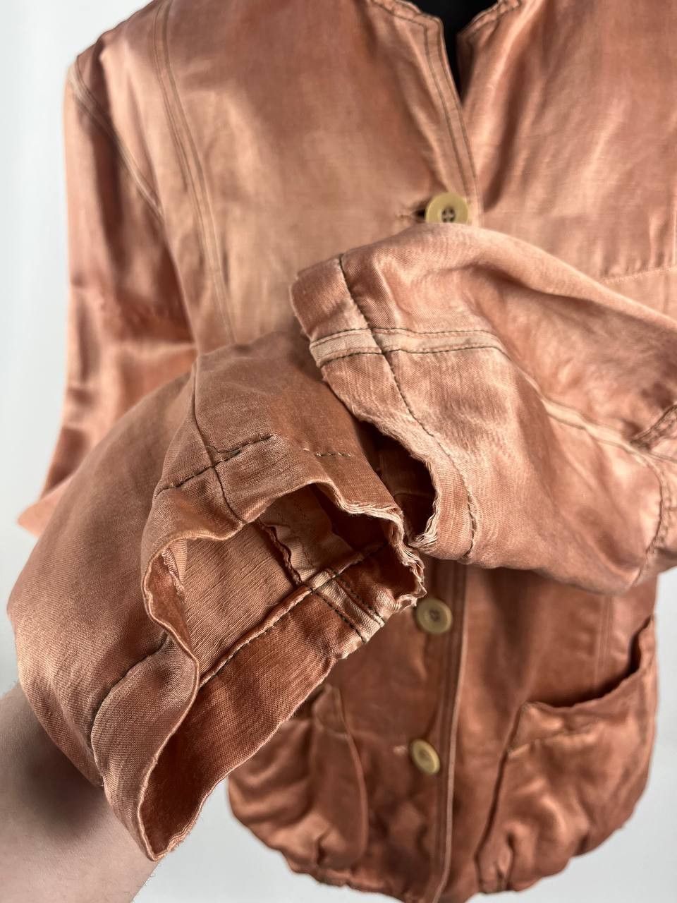 Transit Transit Par Such Avant Garde Peach Blazer Jacket Size 5 Size XS / US 0-2 / IT 36-38 - 6 Thumbnail
