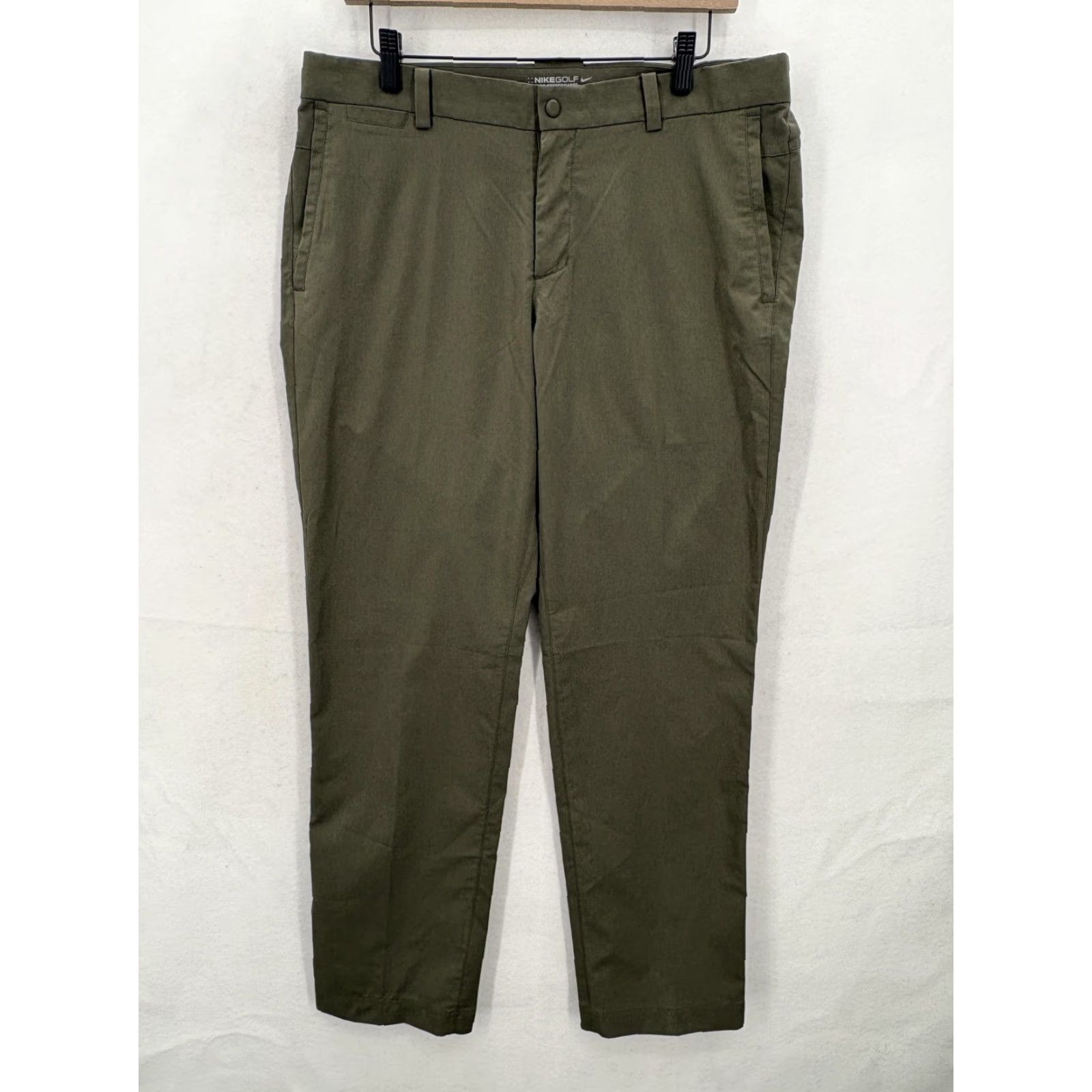 Nike Nike Golf Pants Mens 34x32 Green Tour Performance Dri-Fit Stretch Polyester Pants Size US 34 / EU 50 - 2 Thumbnail