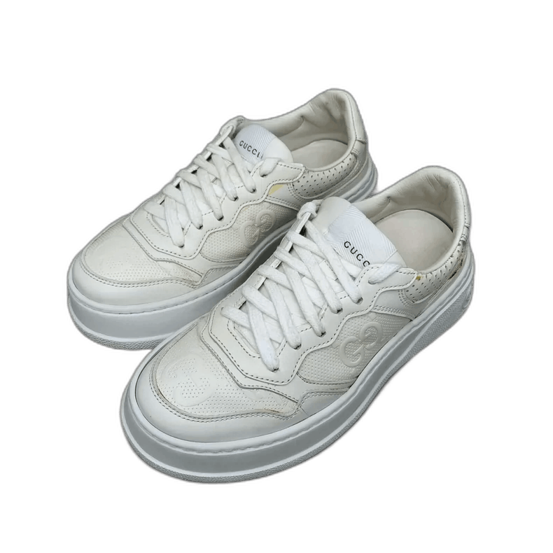 Gucci White Casual Sneakers Size 36.5