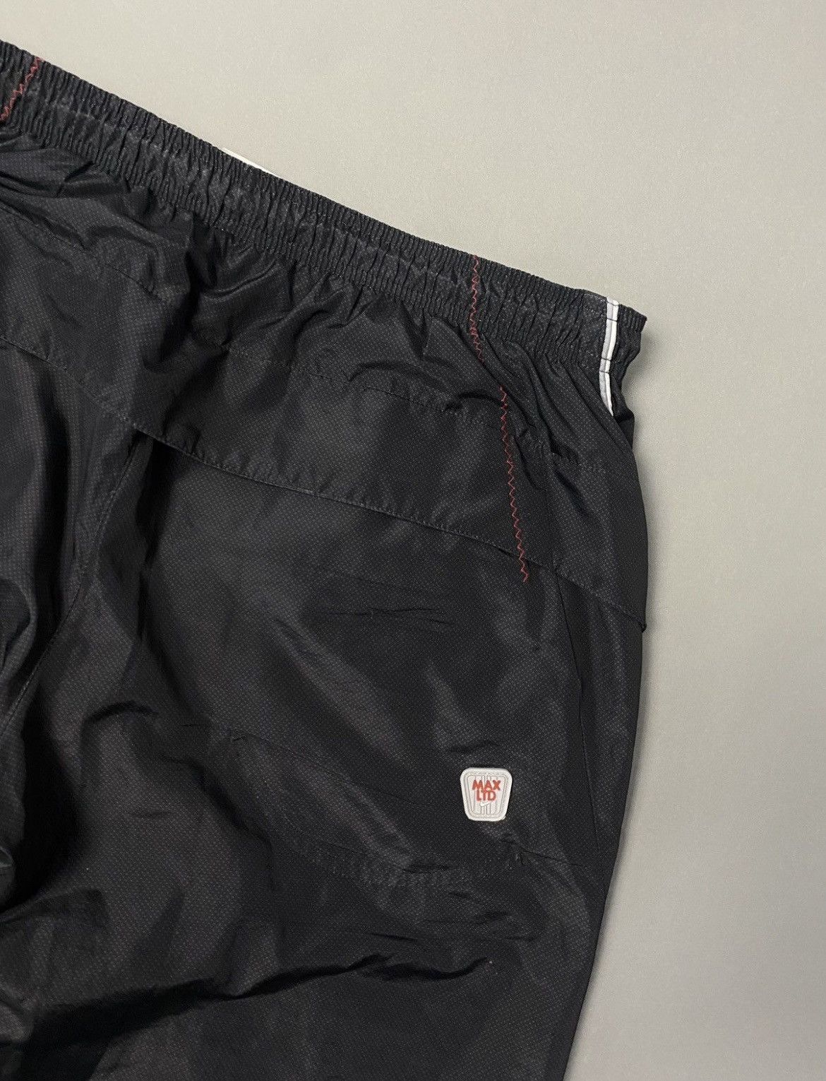 Vintage Nike Air Max LTD vintage black red track pants swoosh 2000s Size US 38 / EU 54 - 7 Thumbnail