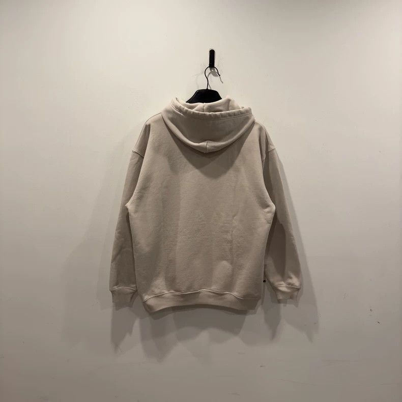 Balenciaga Balenciaga Stone Gray Logo Hoodie, Size XS Size US XS / EU 42 / 0 - 2 Thumbnail