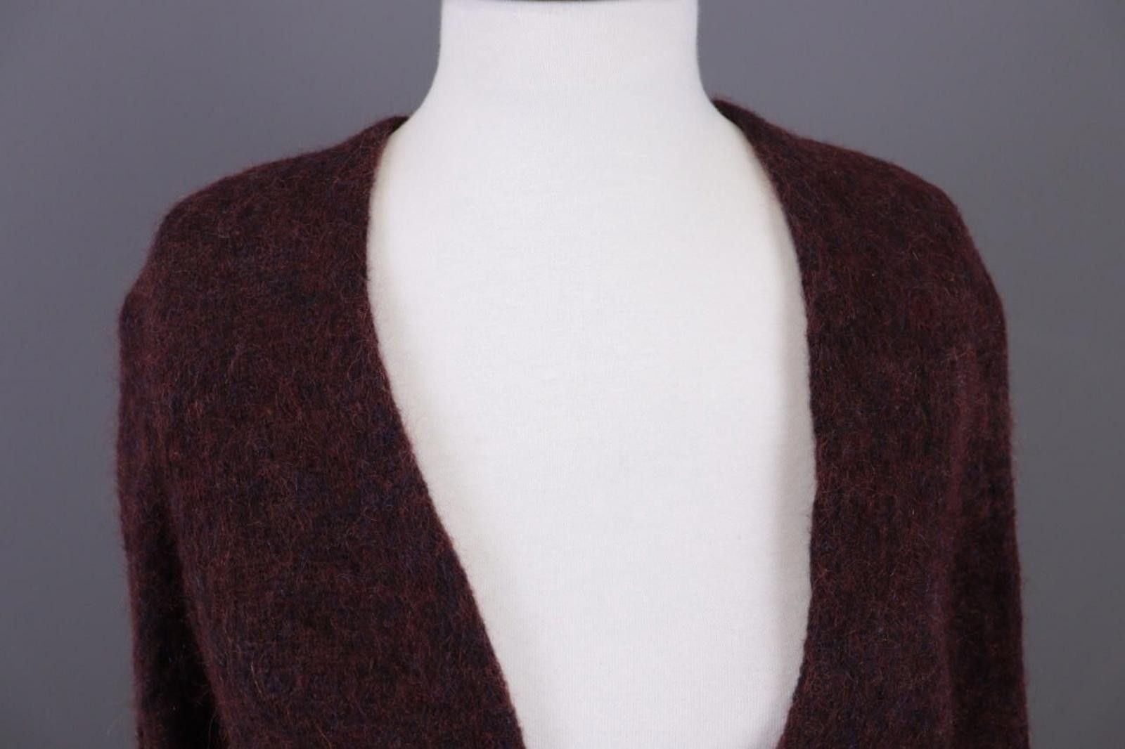 Bellerose Bellerosa Brown Wool Knit Cardigan Sweater Size 2 / M Size XS / US 0-2 / IT 36-38 - 8 Thumbnail