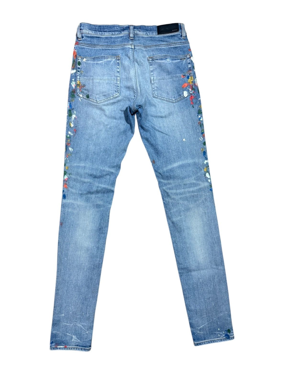 Amiri Amiri Skinny Painter Jeans Blue Size 31 Size US 31 - 5 Thumbnail