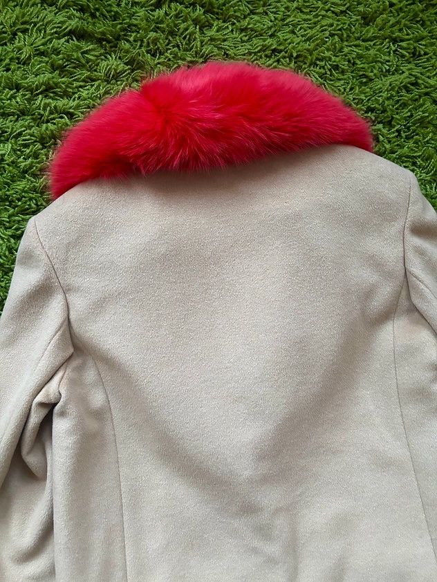 Versace FW1999 Fox Collar Angora Wool Coat Size US S / EU 44-46 / 1 - 12 Thumbnail