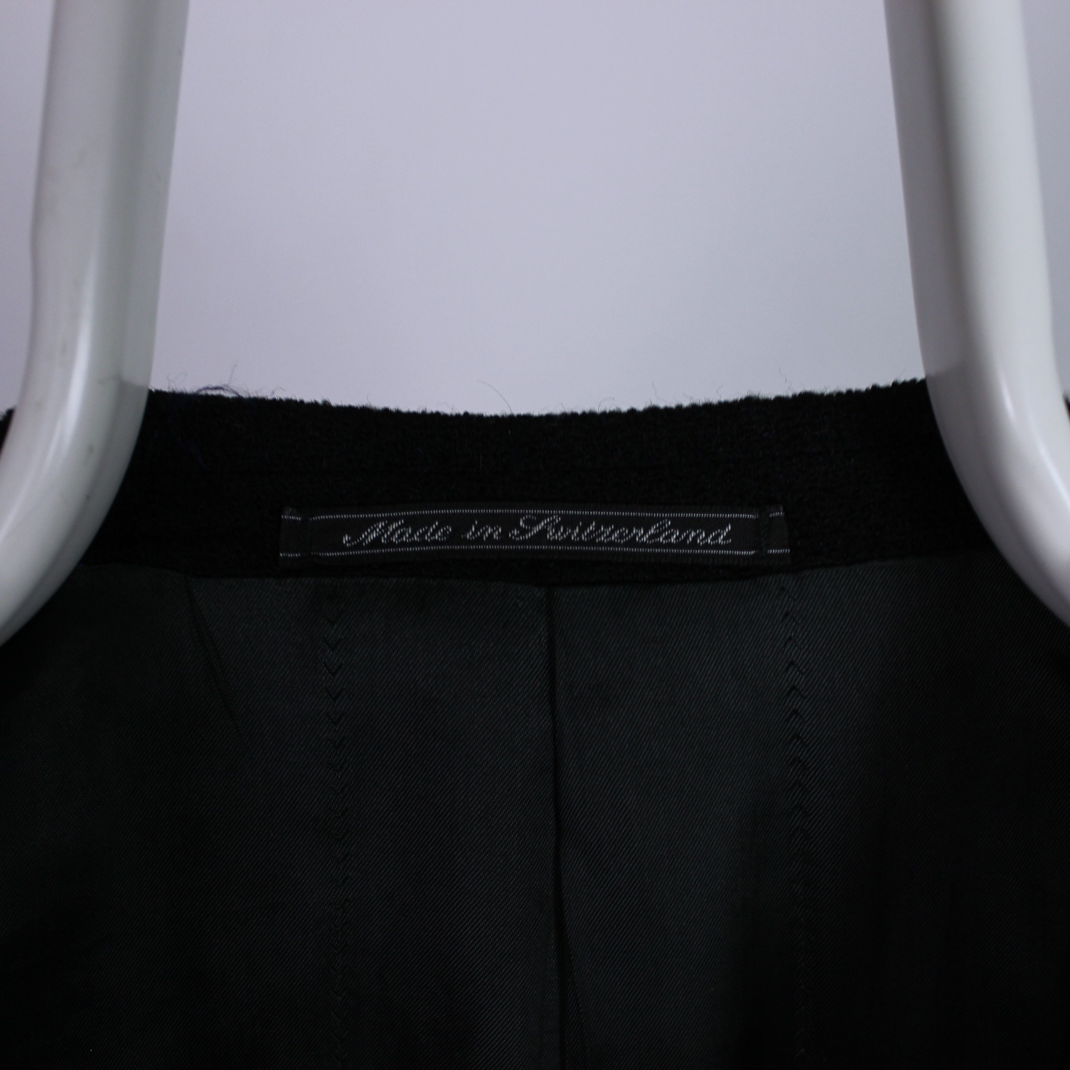 Versace Versace blazer wool black teddy L XL vintage v2 Size 50R - 5 Thumbnail