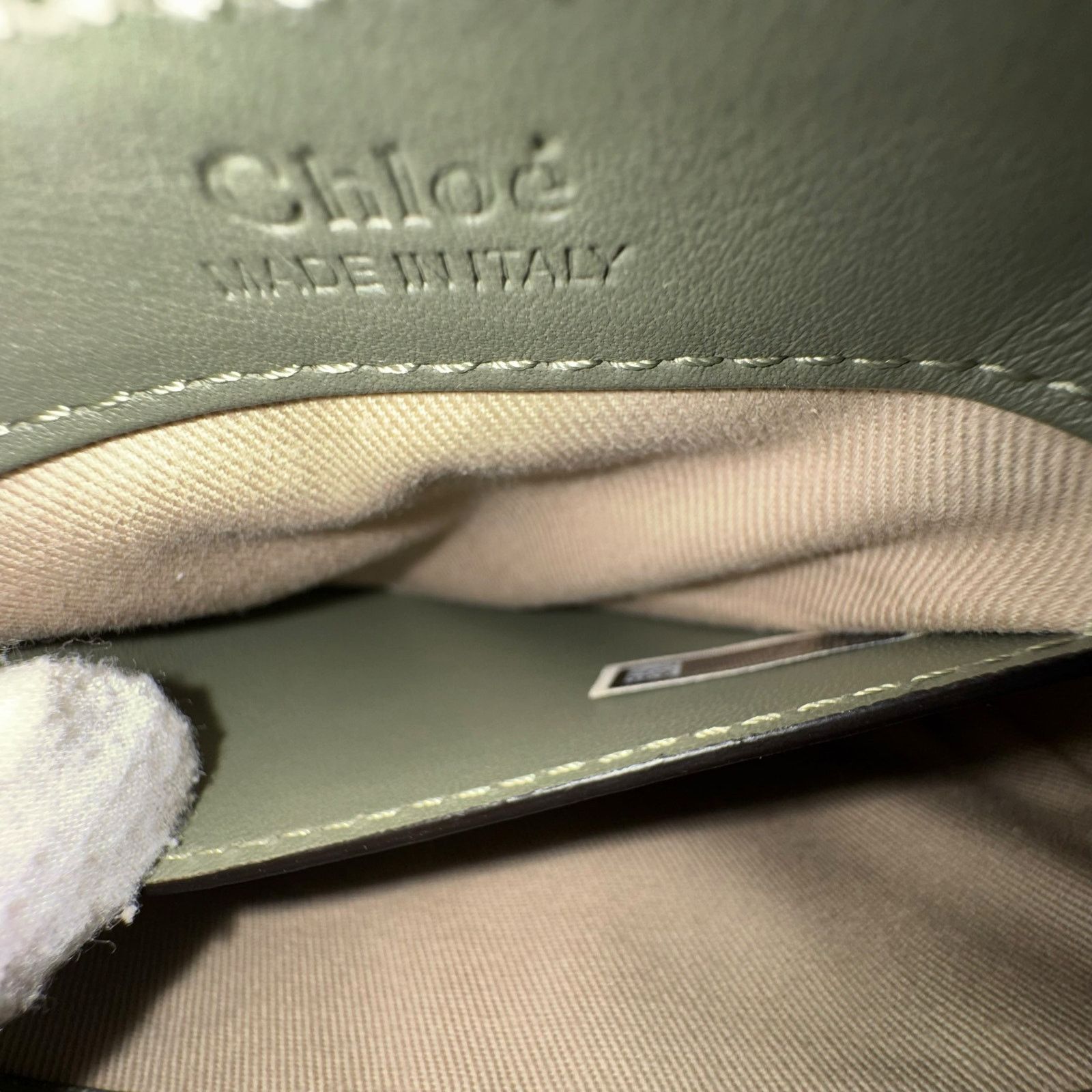 Chloe Chloe Crocodile Embossed Mini C Two Way Bag Size ONE SIZE - 12 Thumbnail