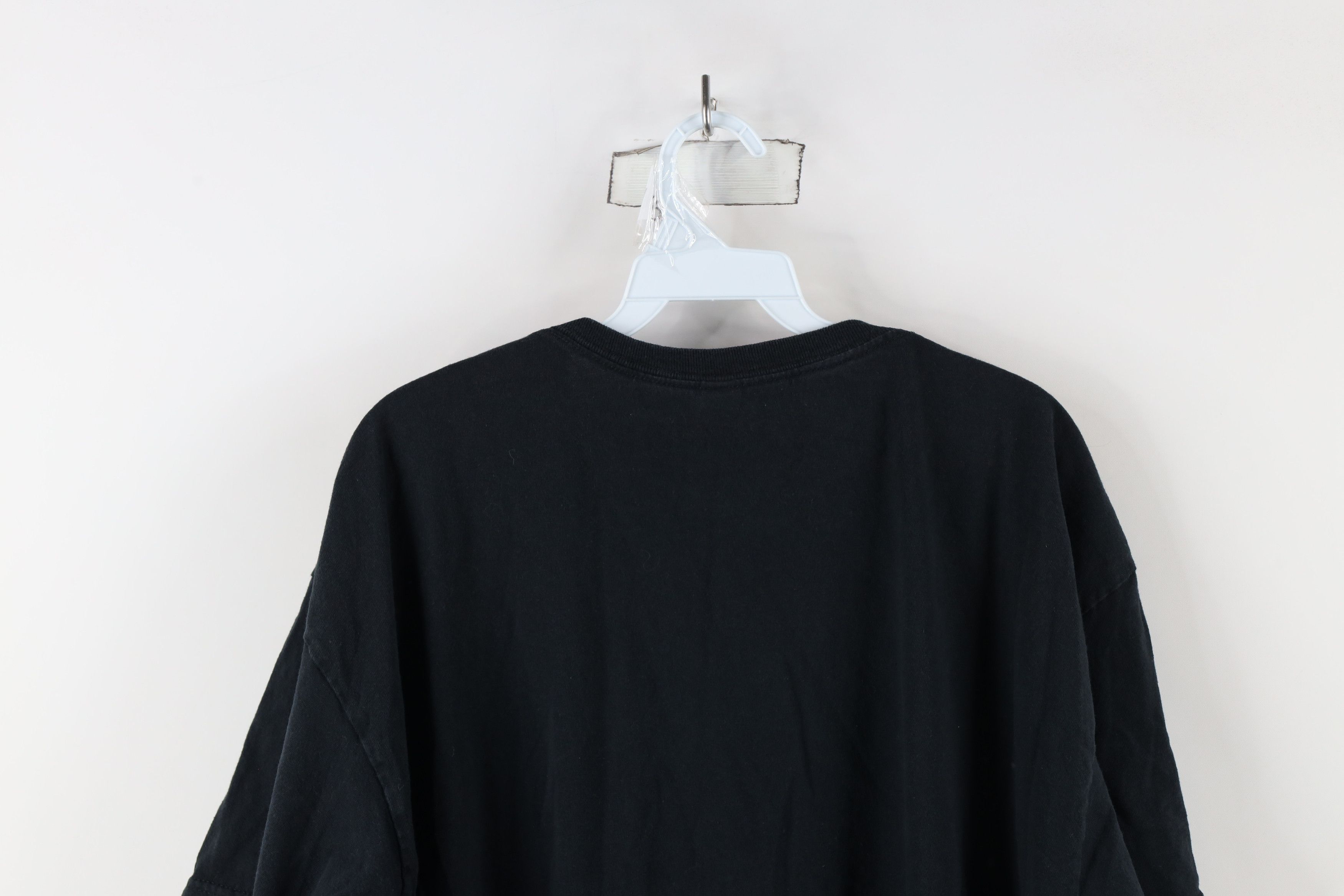 Vintage Vintage 90s Streetwear Short Sleeve T-Shirt Black Cotton Size US XXL / EU 58 / 5 - 8 Thumbnail