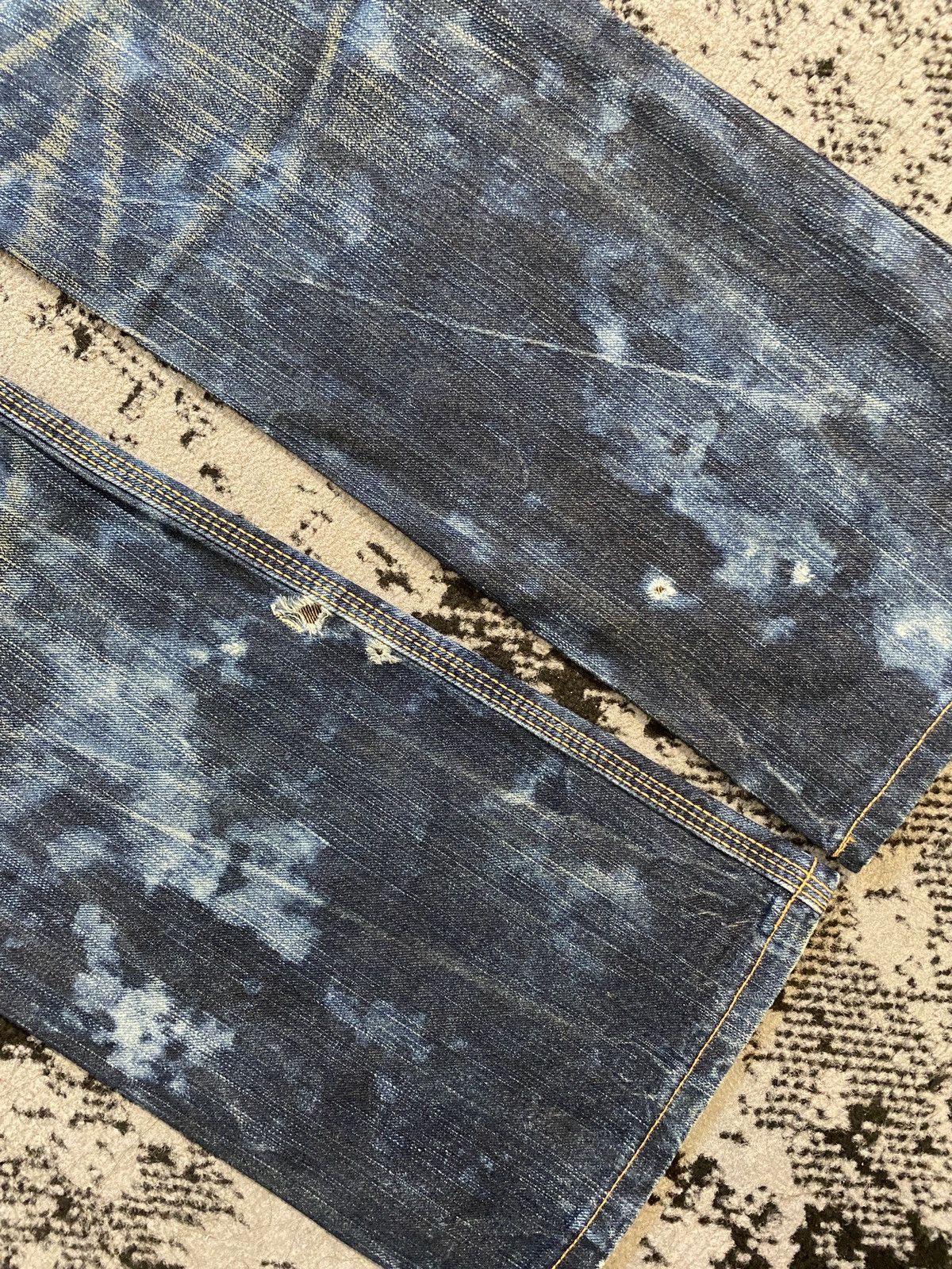 Edwin Edwin Distressed Rusty Denim Jeans Vintage Japanese Brand Size US 26 / EU 42 - 14 Thumbnail