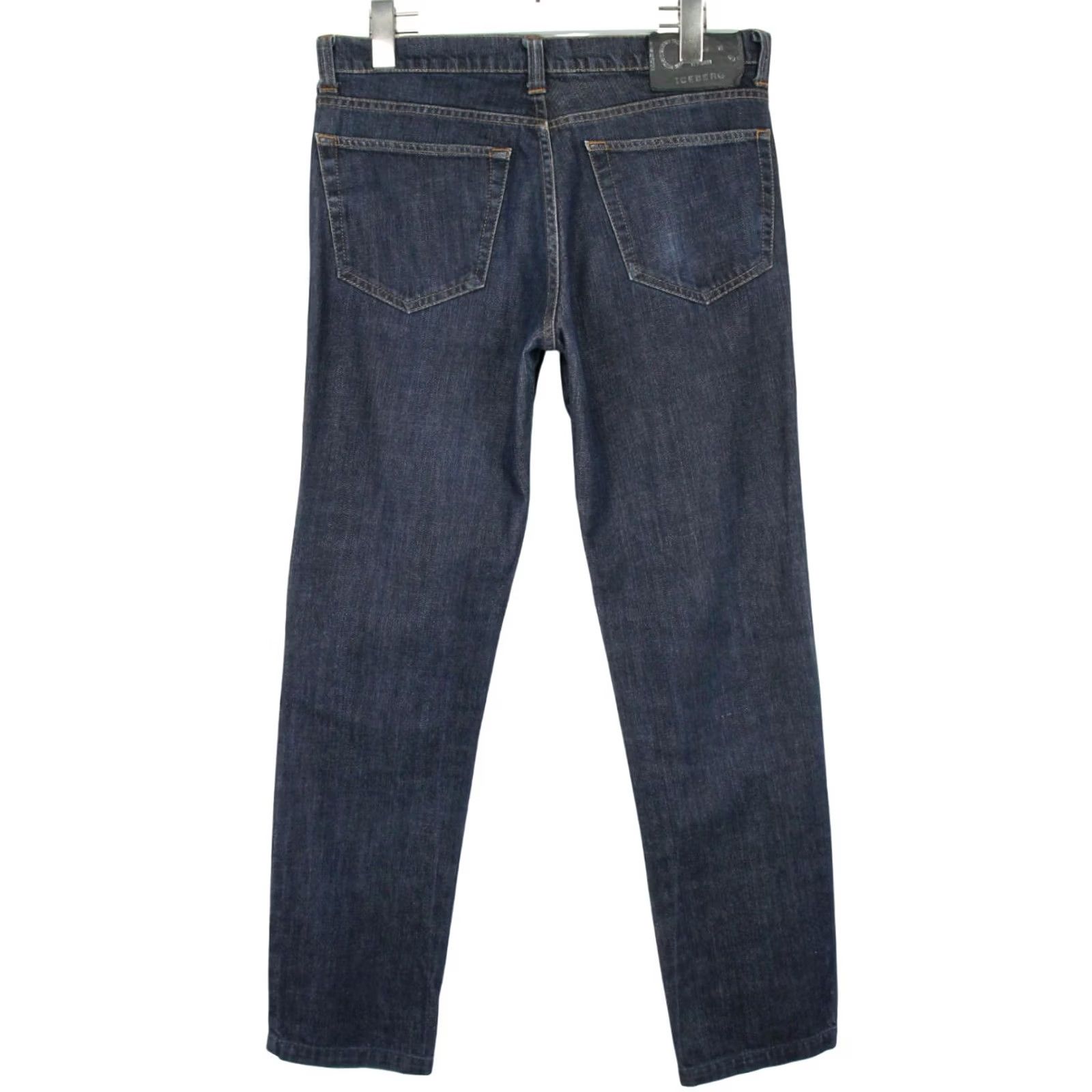 Vintage ICEBERG Ice J Jeans Men's W32 Regular Fit Button Fly Blue Size US 32 / EU 48 - 2 Thumbnail